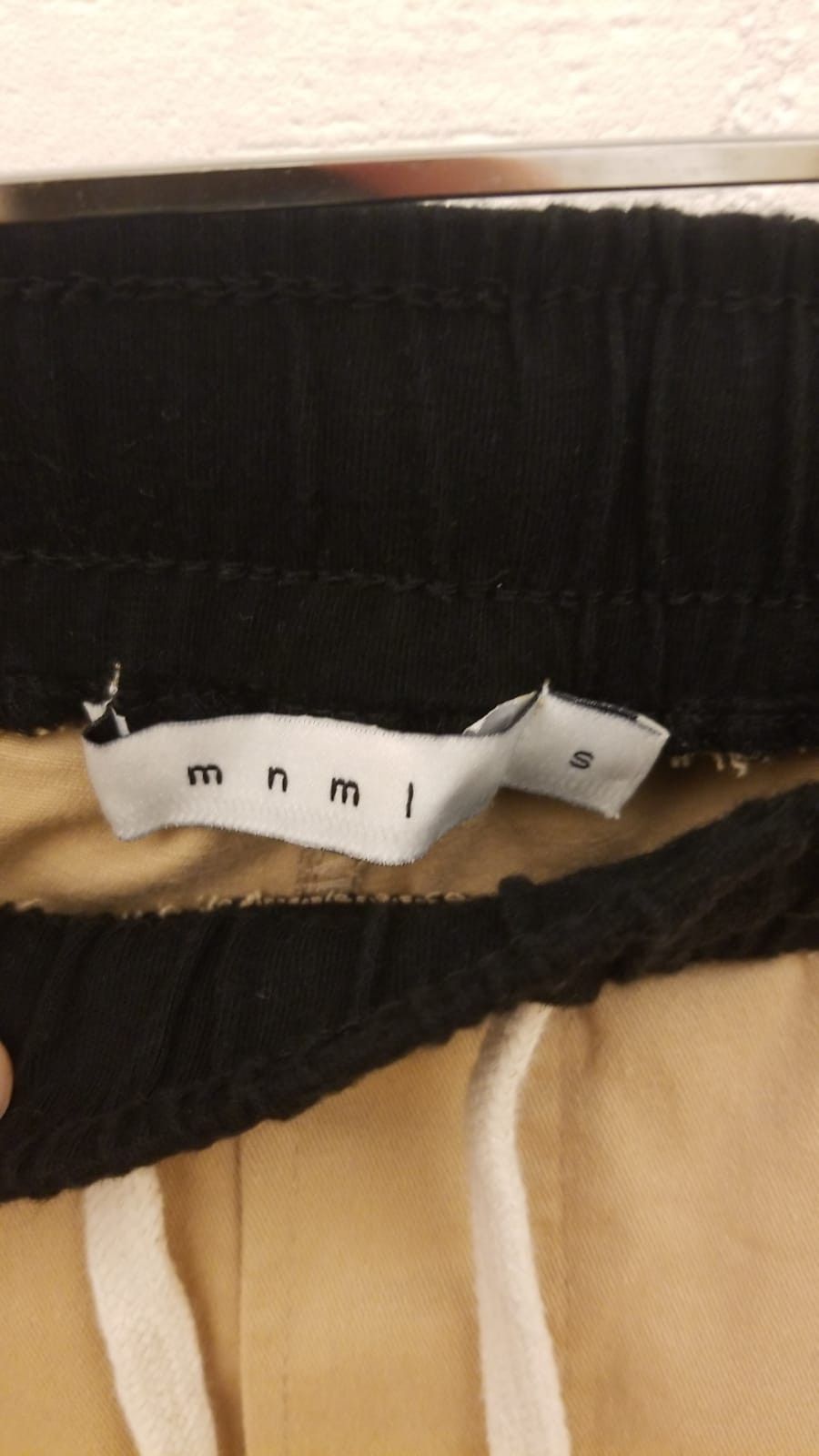 MNML Cargo Drawcord II Pants - Khaki Size US 29 - 3 Thumbnail