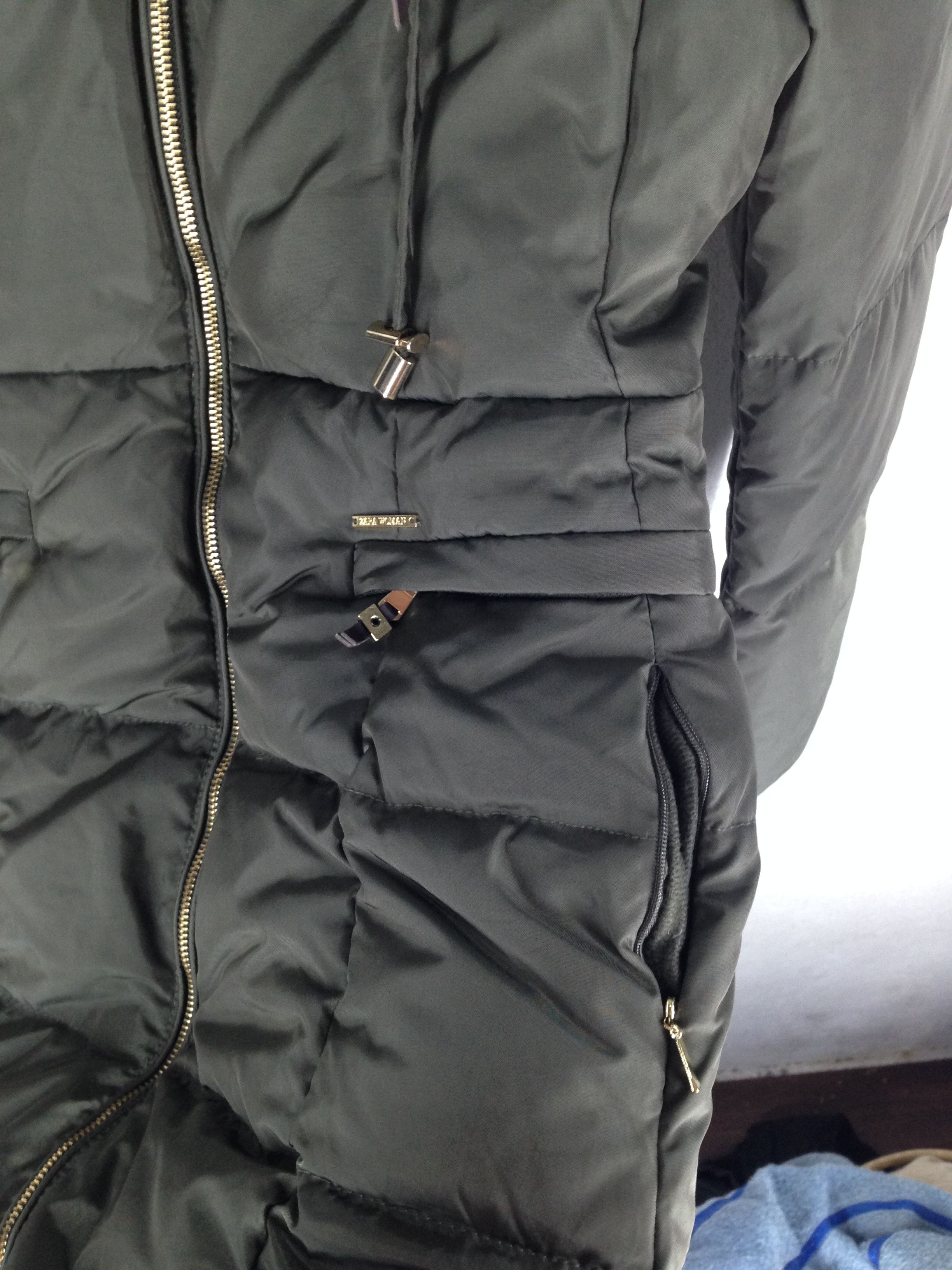 Zara ZARA Down Puffer Coat with Oversized Collar Size M Size US M / EU 48-50 / 2 - 6 Thumbnail