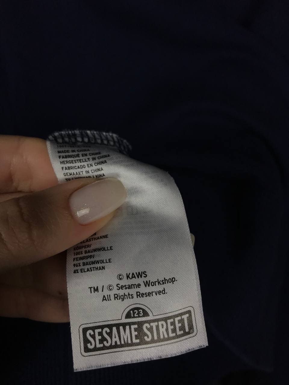 Kaws × Uniqlo Uniqlo x Kaws Sesame Street streetwear hoodie Size US M / EU 48-50 / 2 - 4 Thumbnail