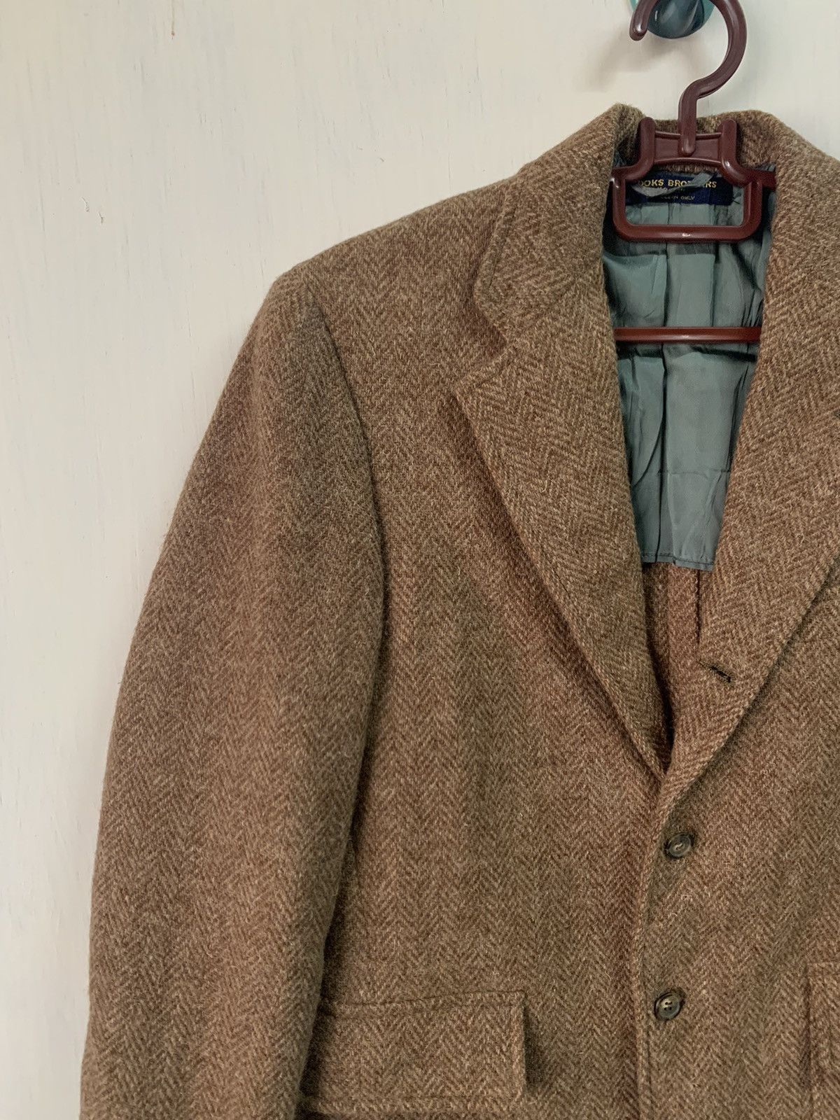 Brooks Brothers Vtg Brooks Brothers 346 Wool Jacket Coat/Blazer Size US S / EU 44-46 / 1 - 3 Thumbnail
