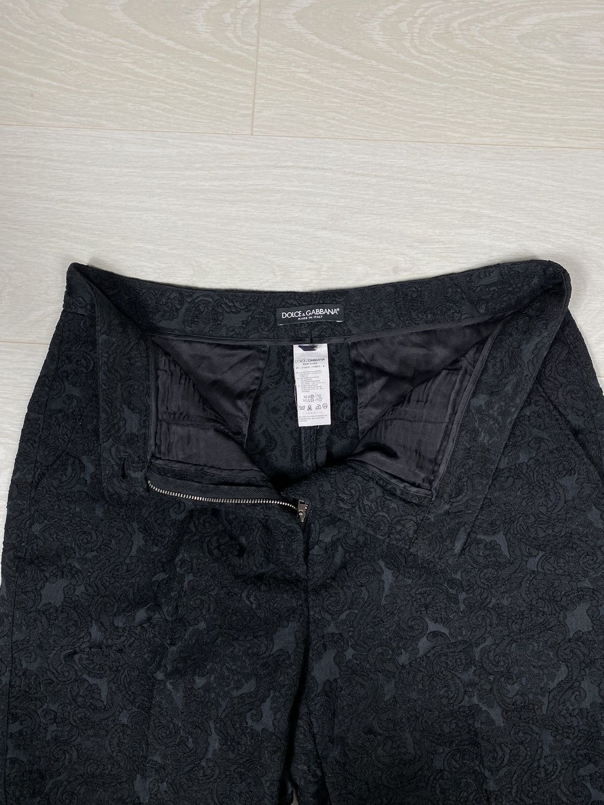 Dolce & Gabbana Dolce & Gabbana Pants Lace Size 34" / US 12 / IT 48 - 6 Thumbnail