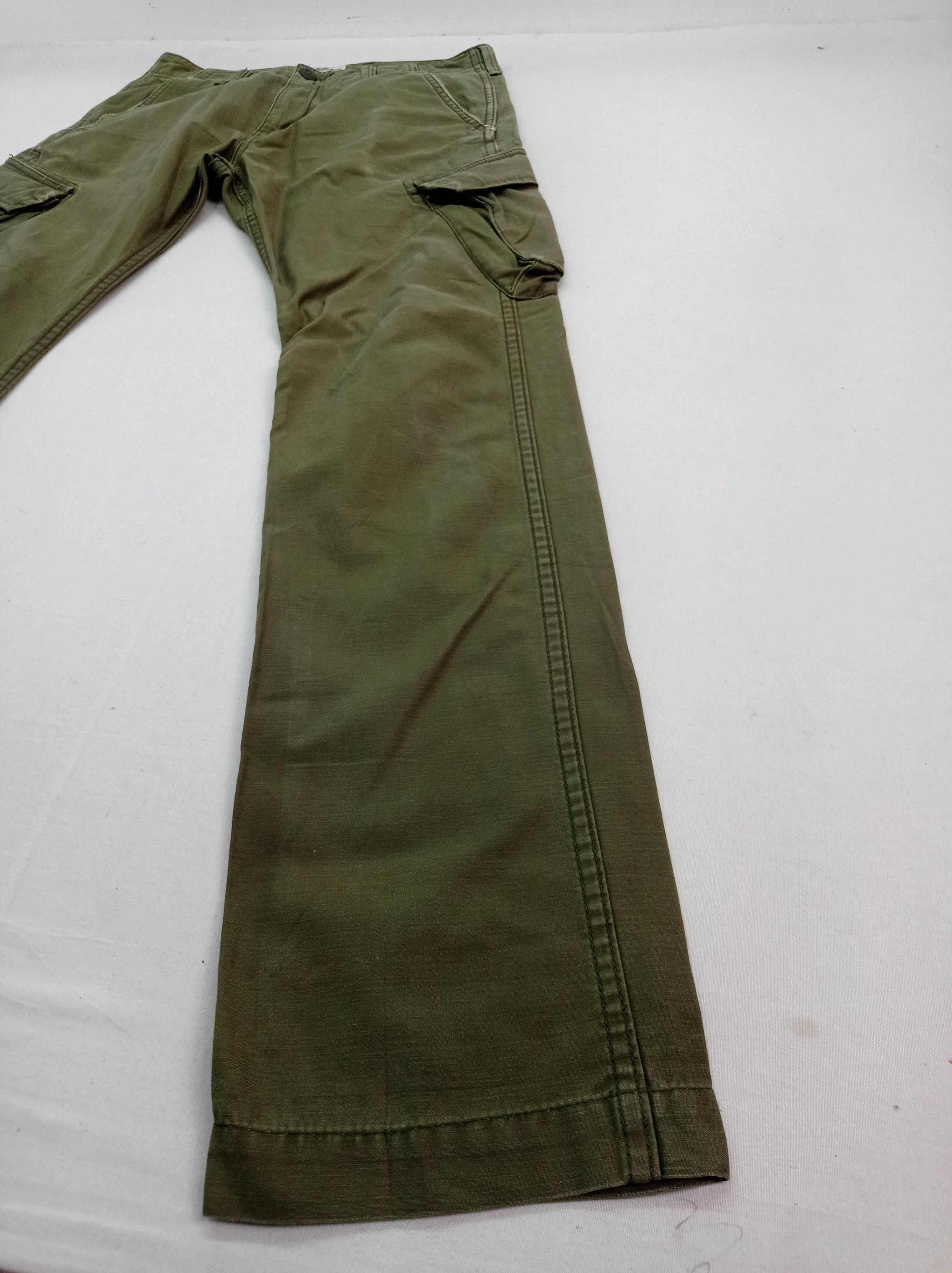 Alpha Industries Alpha Industries Green Navy Cargo Pants Size US 28 / EU 44 - 7 Thumbnail