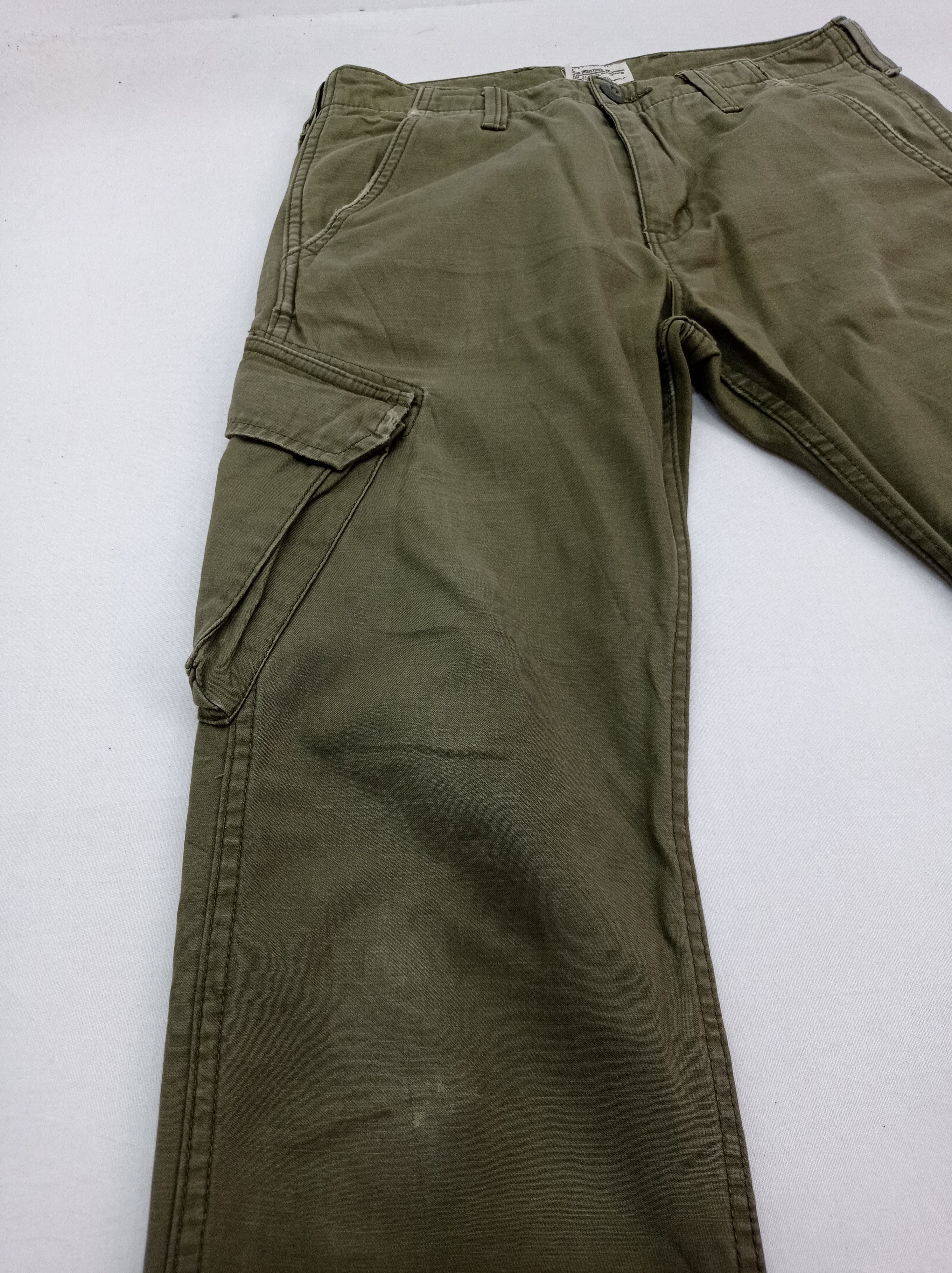 Alpha Industries Alpha Industries Green Navy Cargo Pants Size US 28 / EU 44 - 8 Thumbnail