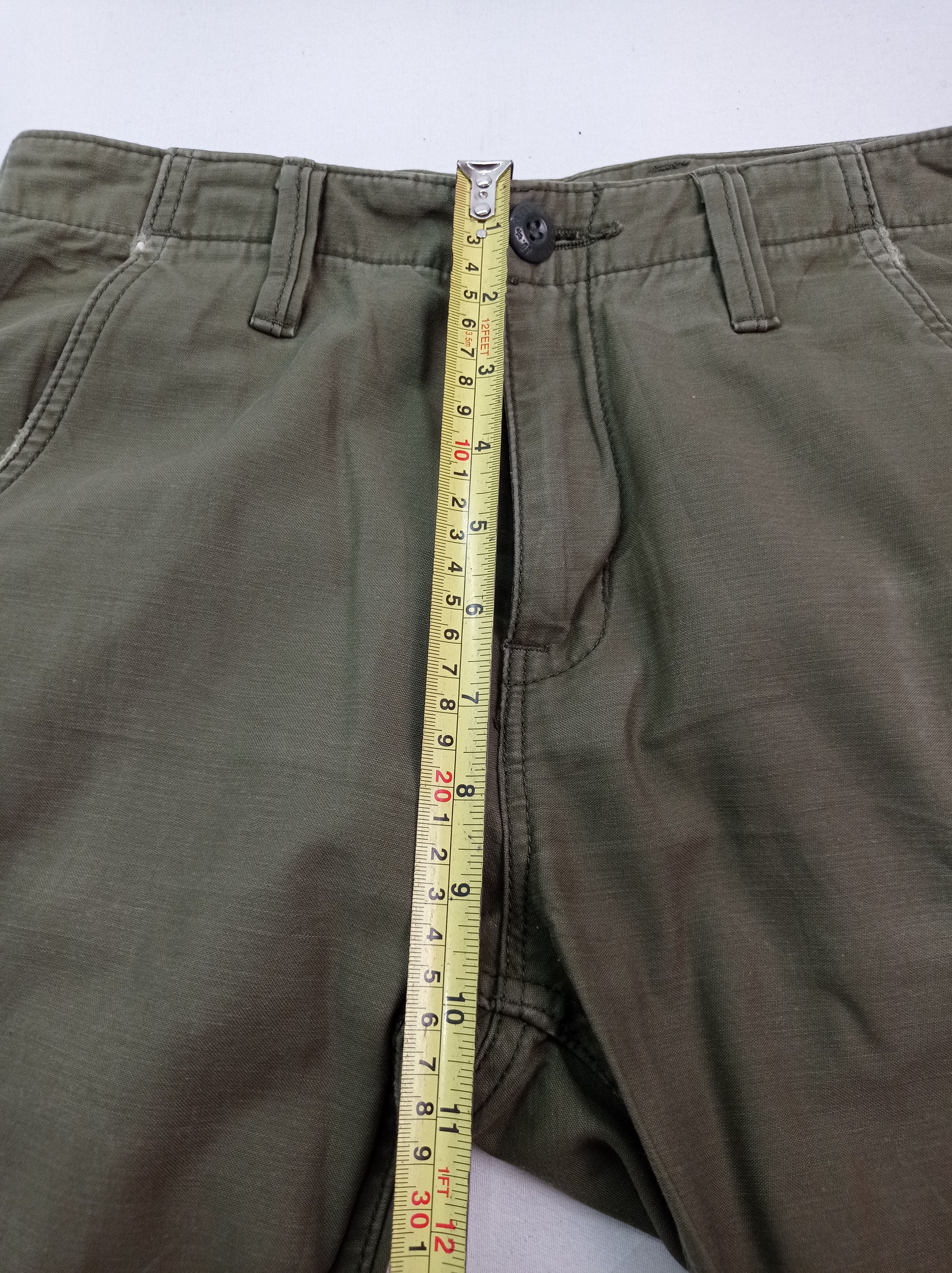 Alpha Industries Alpha Industries Green Navy Cargo Pants Size US 28 / EU 44 - 19 Thumbnail