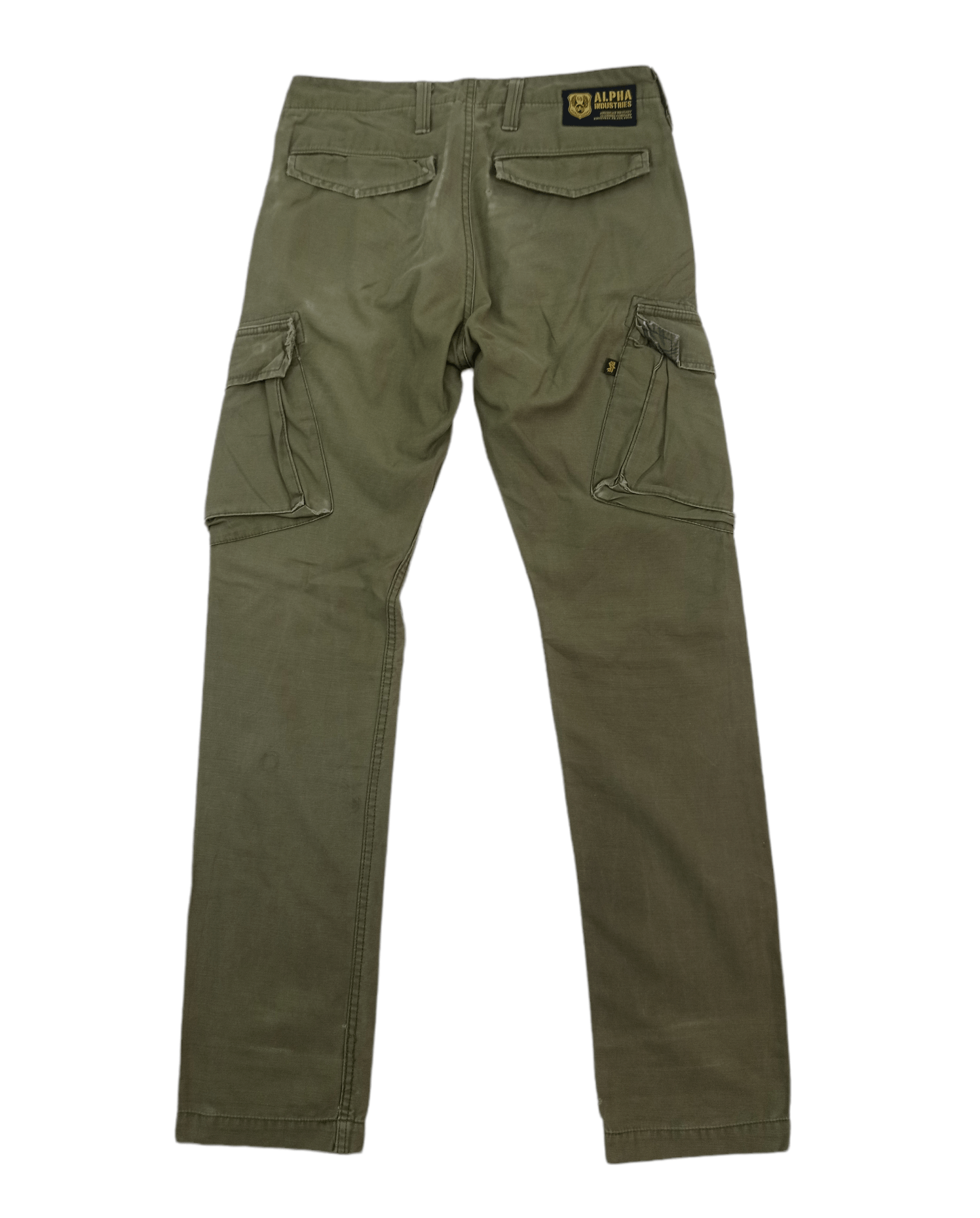 Alpha Industries Alpha Industries Green Navy Cargo Pants Size US 28 / EU 44 - 2 Thumbnail