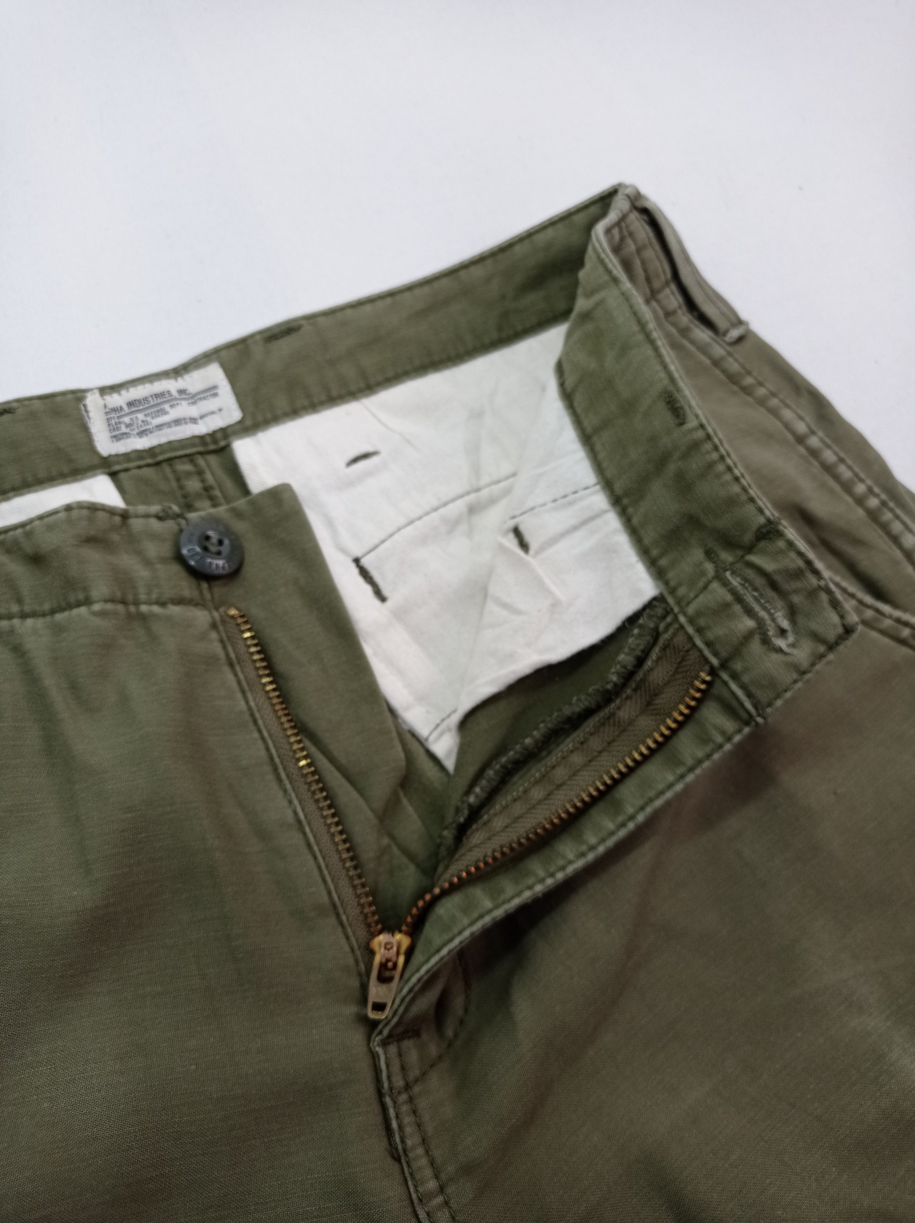 Alpha Industries Alpha Industries Green Navy Cargo Pants Size US 28 / EU 44 - 3 Thumbnail