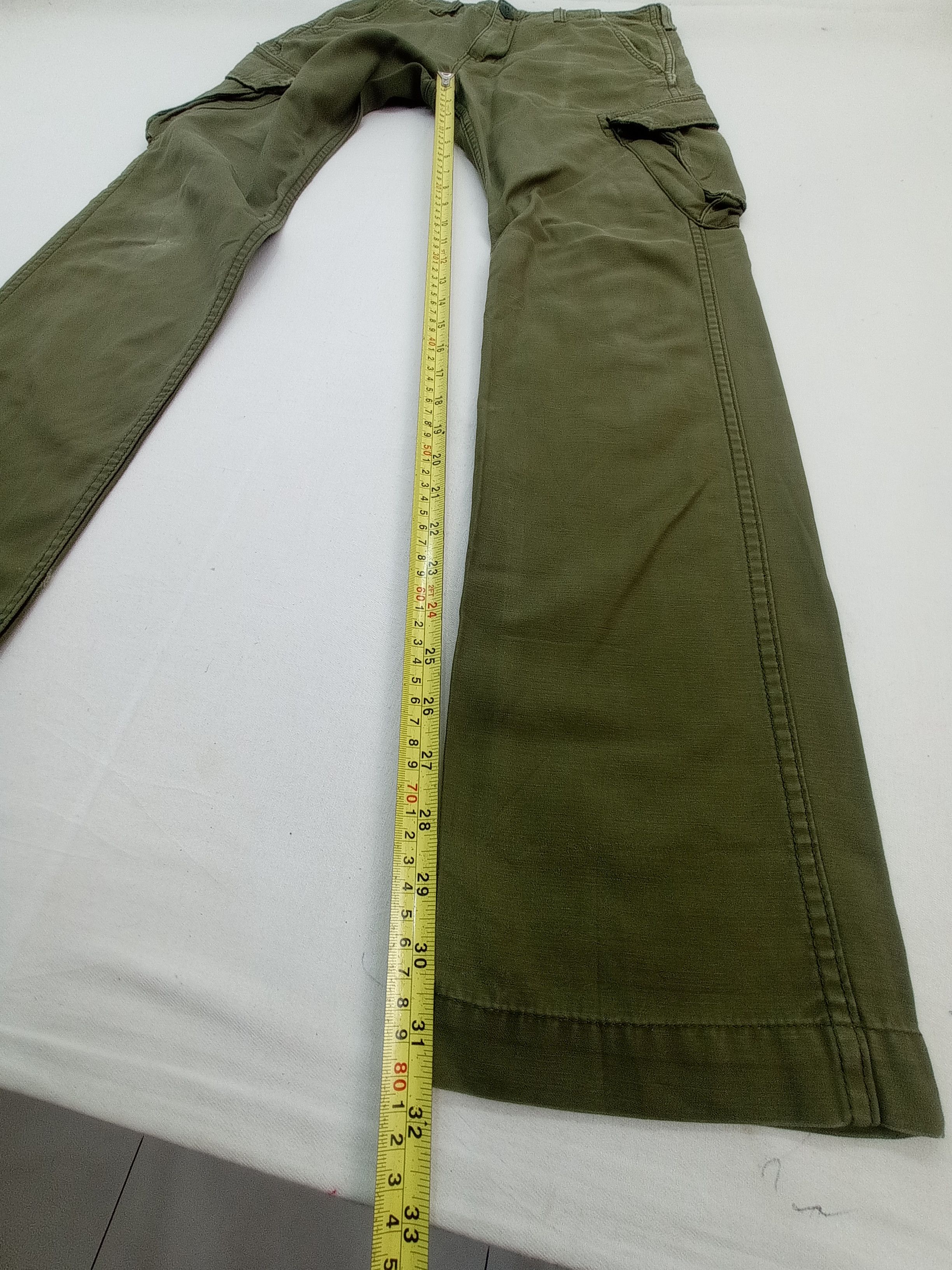 Alpha Industries Alpha Industries Green Navy Cargo Pants Size US 28 / EU 44 - 14 Thumbnail