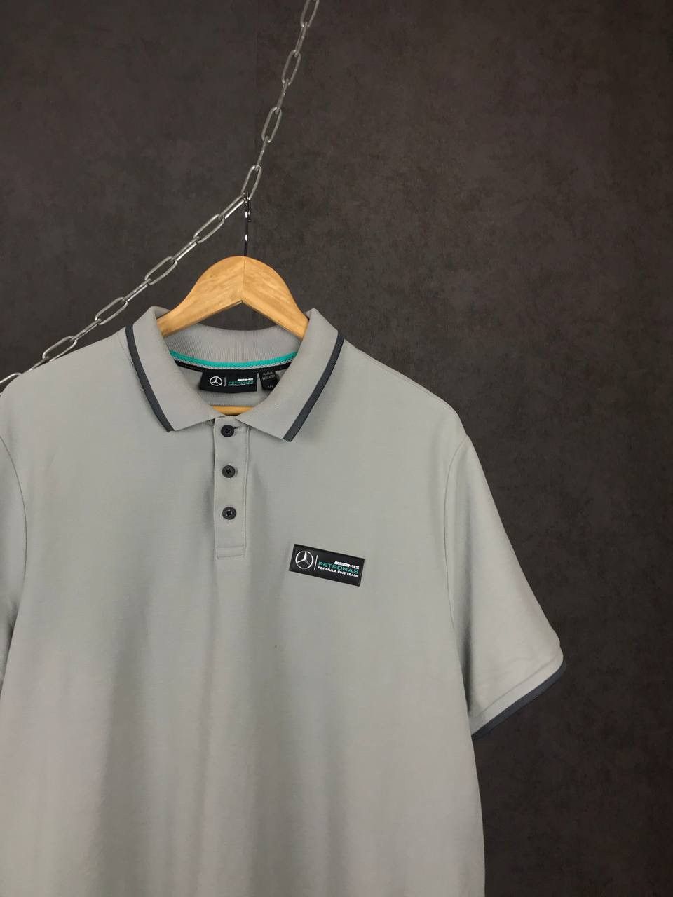 Mercedes-Benz Mercedes Benz Petronas racing streetwear polo tee Size US XL / EU 56 / 4 - 2 Thumbnail