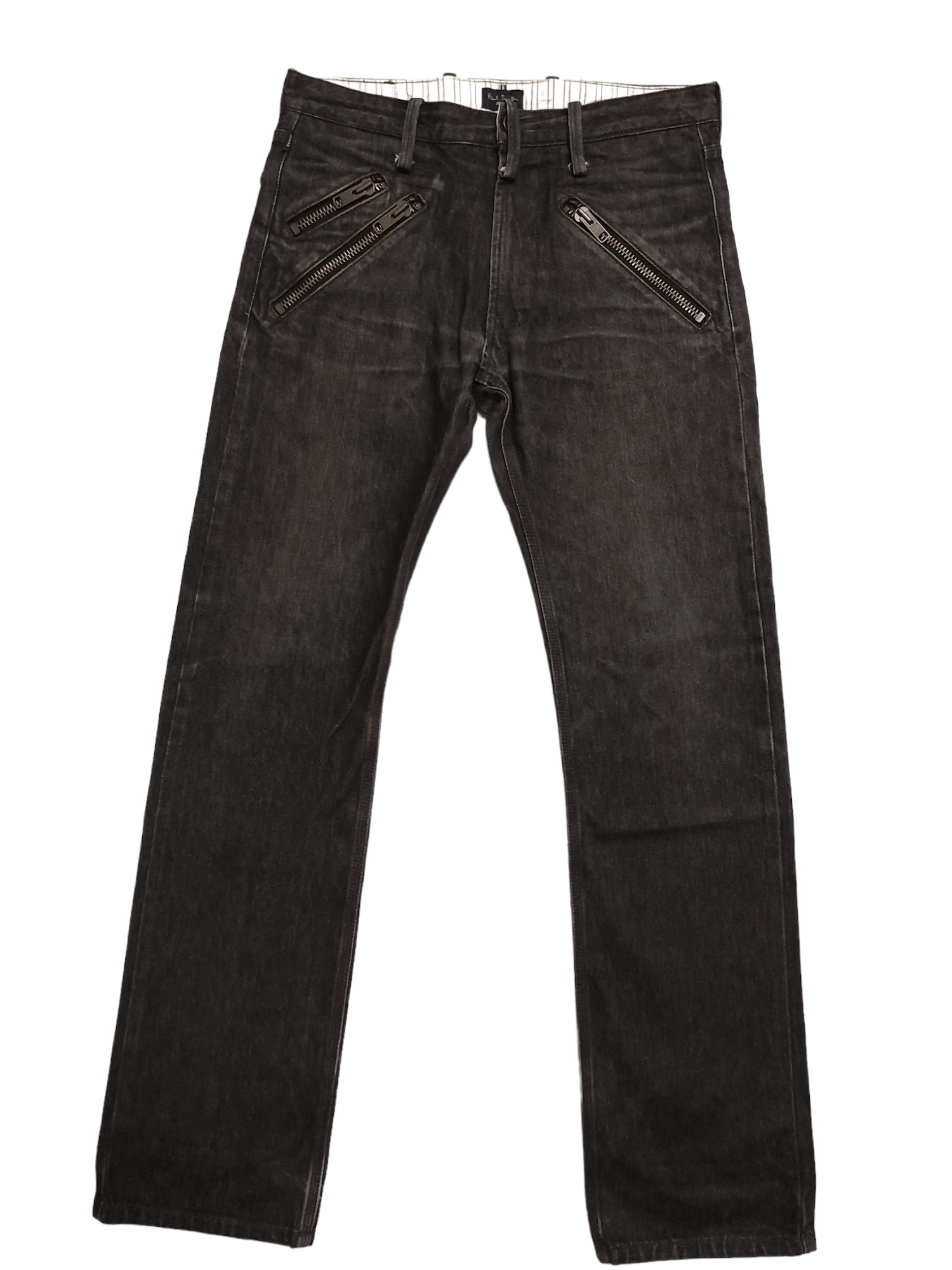 Paul Smith Paul Smith Zipper Denim Punk (E962) waist 30 Size US 30 / EU 46 - 1 Thumbnail