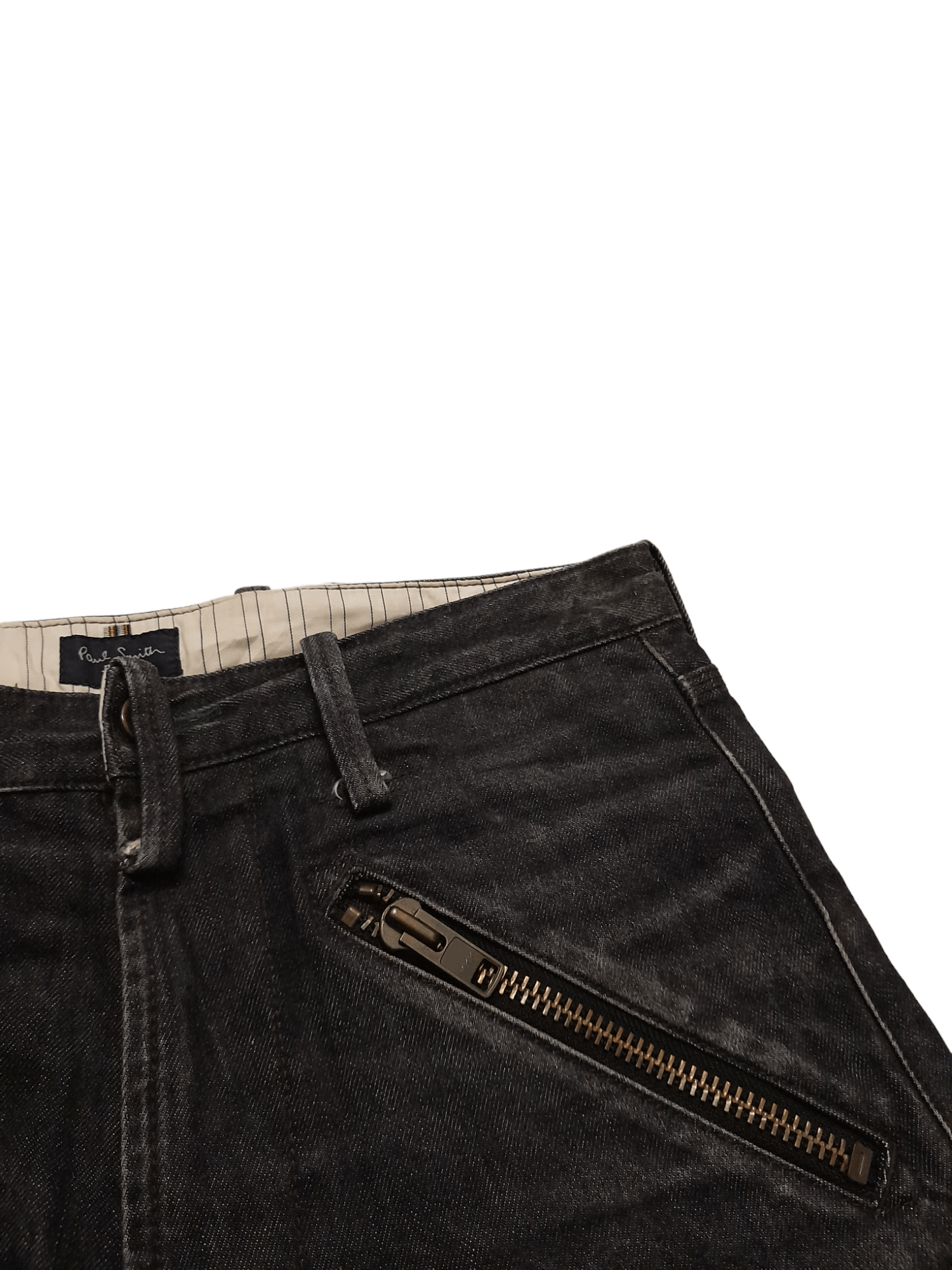 Paul Smith Paul Smith Zipper Denim Punk (E962) waist 30 Size US 30 / EU 46 - 4 Thumbnail