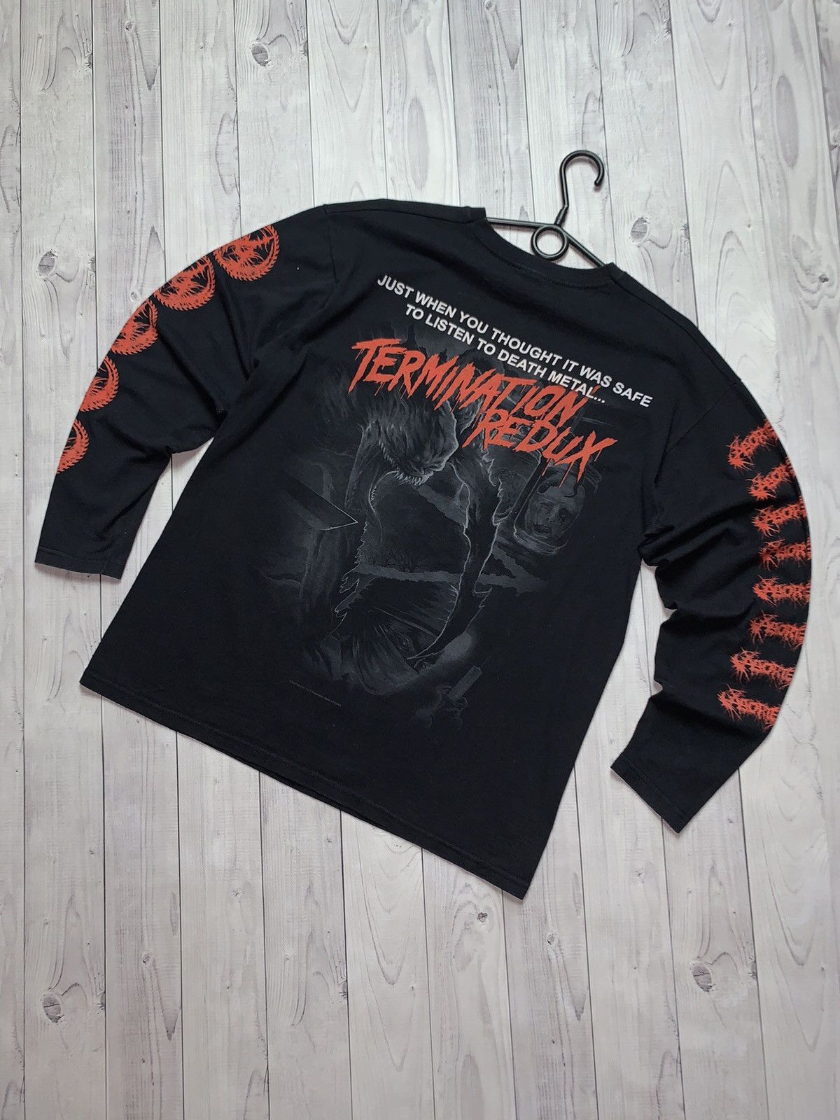 Vintage Vintage Aborted Termination redux long sleeve rare horror Size US M / EU 48-50 / 2 - 2 Thumbnail