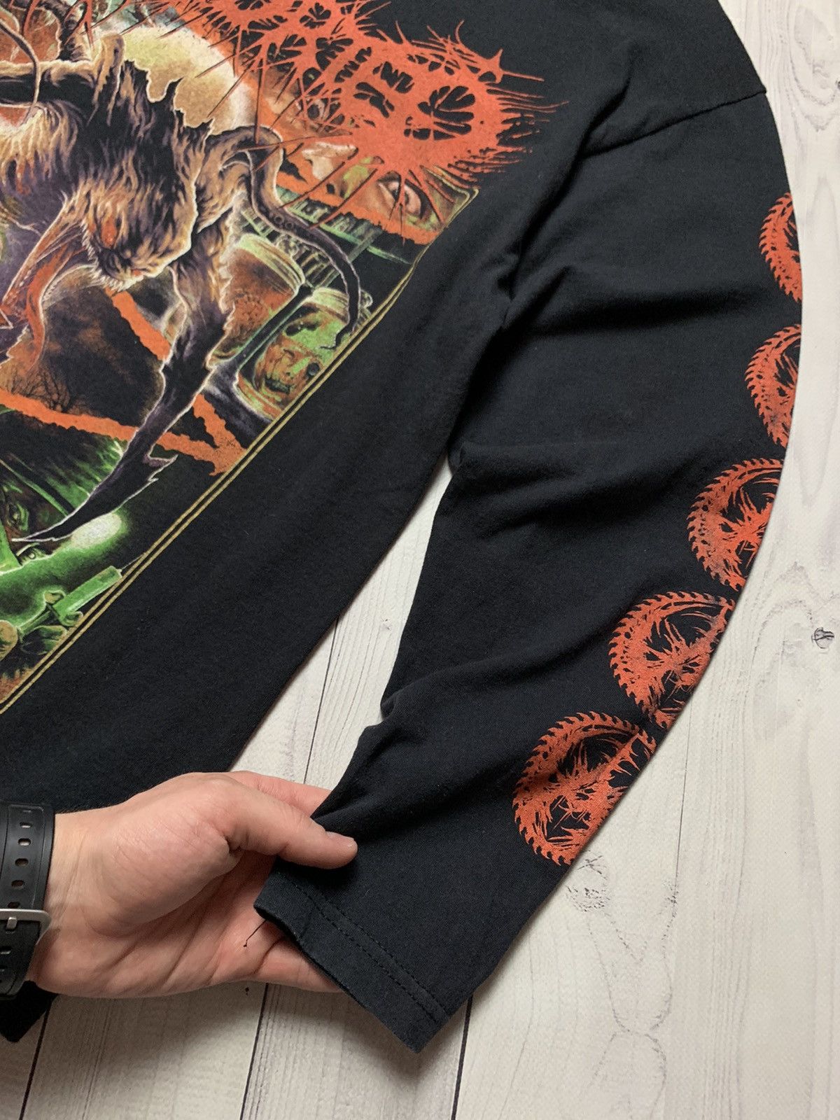 Vintage Vintage Aborted Termination redux long sleeve rare horror Size US M / EU 48-50 / 2 - 4 Thumbnail