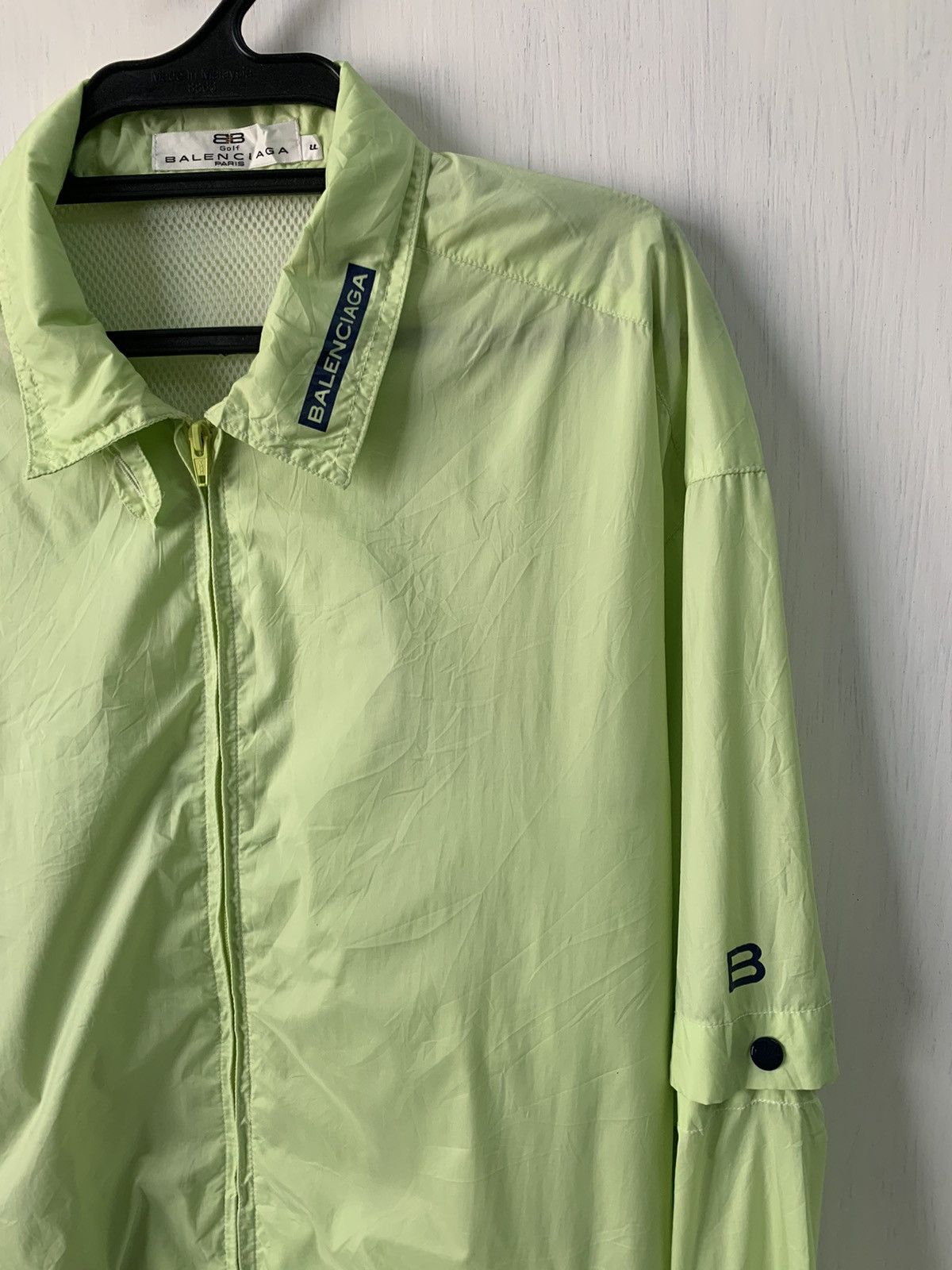 Balenciaga Balenciaga Golf Windbreaker Jacket Attachable Sleeve Size US M / EU 48-50 / 2 - 6 Thumbnail
