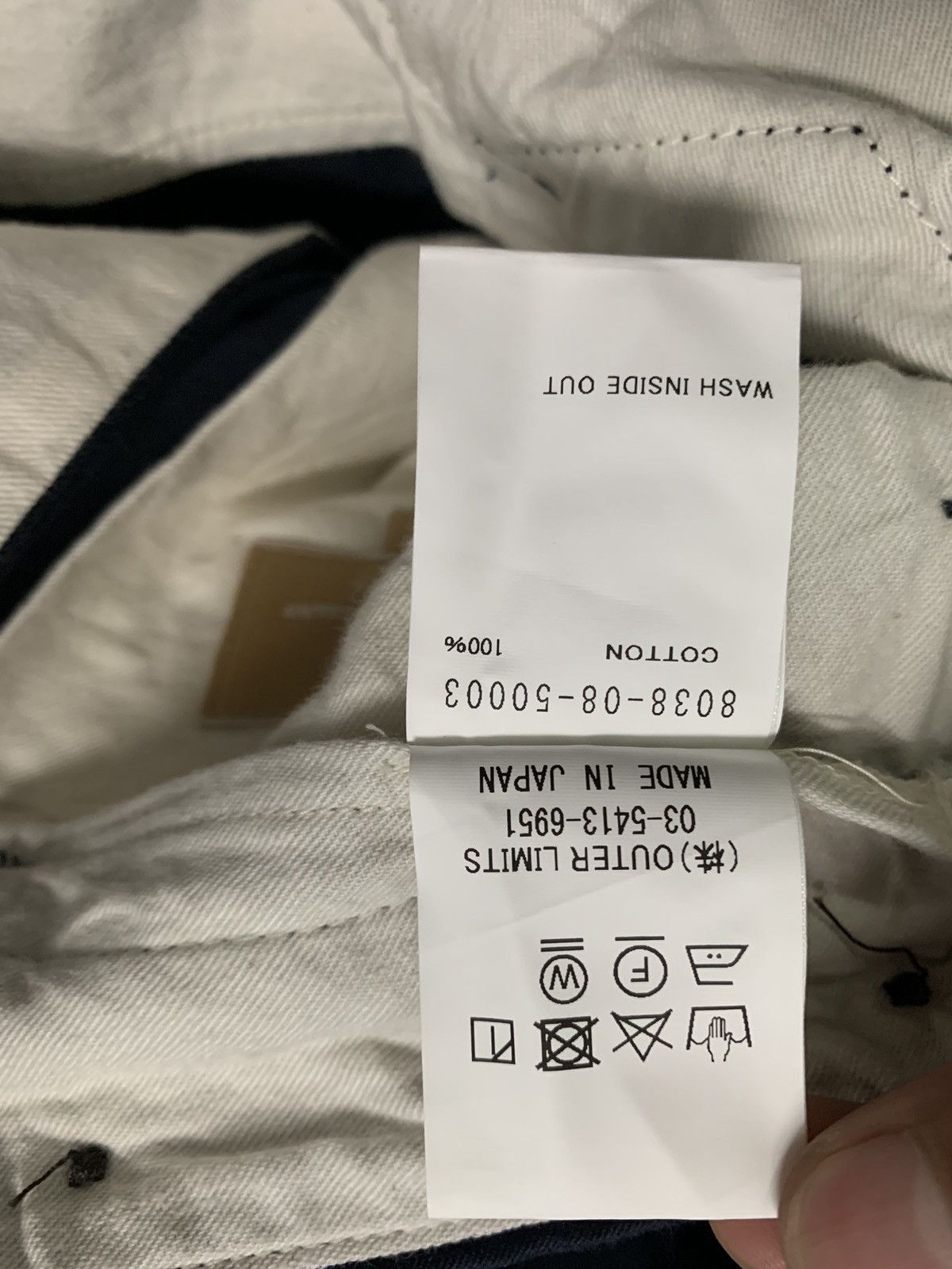 Japanese Brand × Nigel Cabourn × Vintage 🇯🇵Nigel Cabourn Vintage Suspender High Waist Buckle Pants Size US 28 / EU 44 - 9 Thumbnail