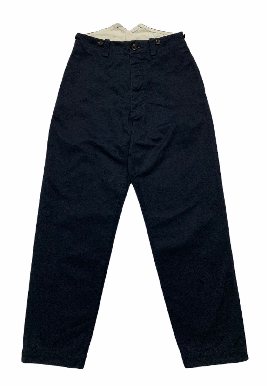 Japanese Brand × Nigel Cabourn × Vintage 🇯🇵Nigel Cabourn Vintage Suspender High Waist Buckle Pants Size US 28 / EU 44 - 1 Thumbnail