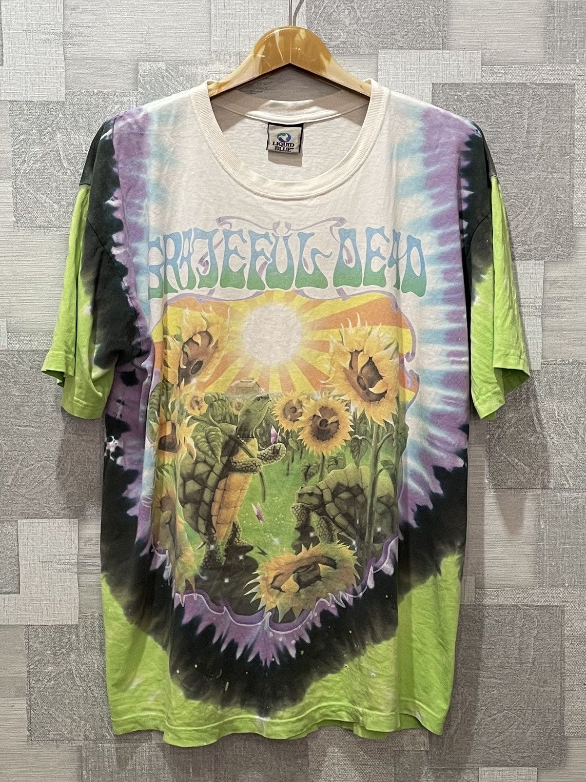 image of Vintage Tee Grateful Dead Z 3 in Tye Dye, Men's (Size Large)