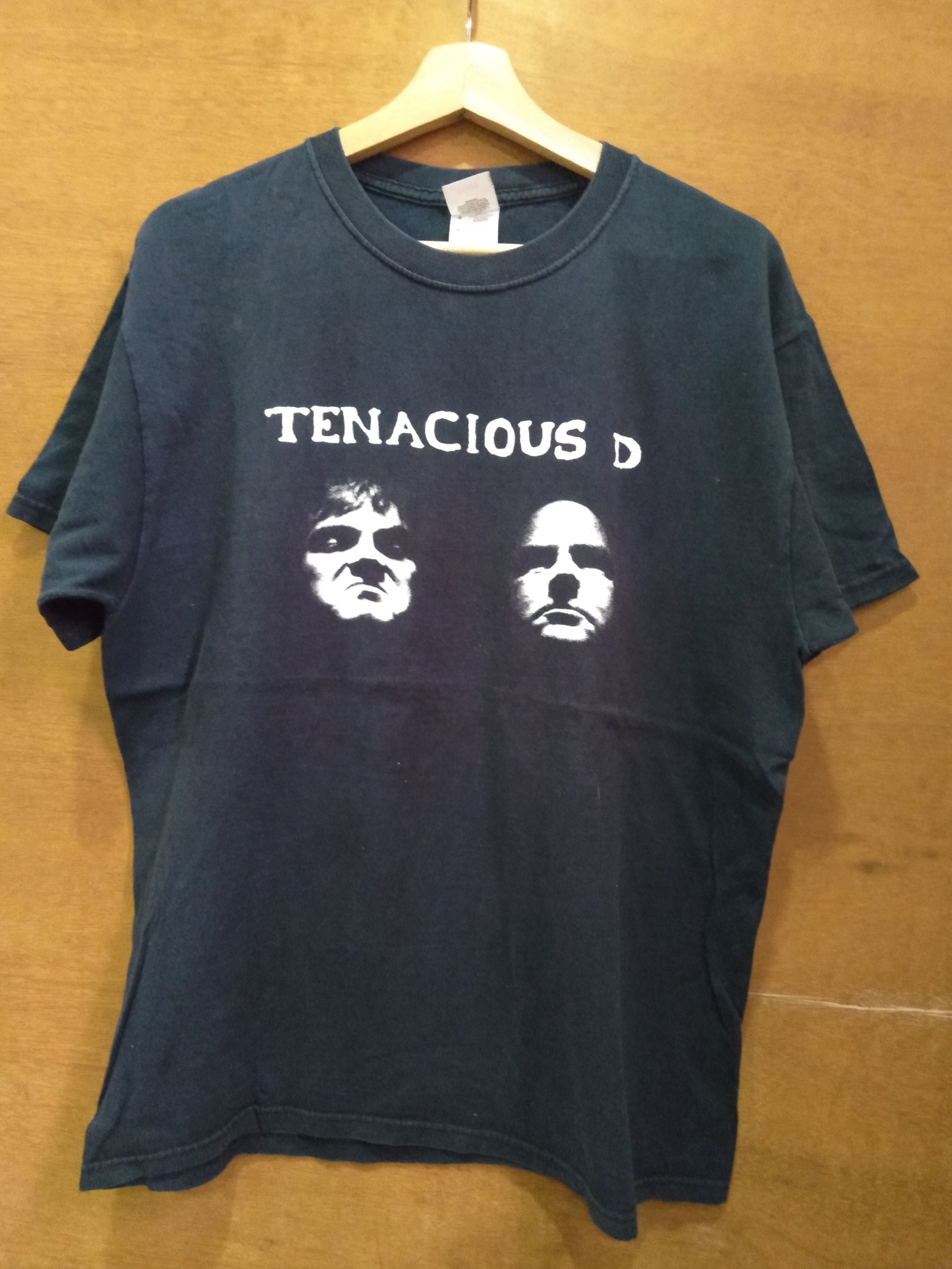 image of Band Tees x Fruit Of The Loom Tenacious-D Vd3 in Black, Men's (Size XL)