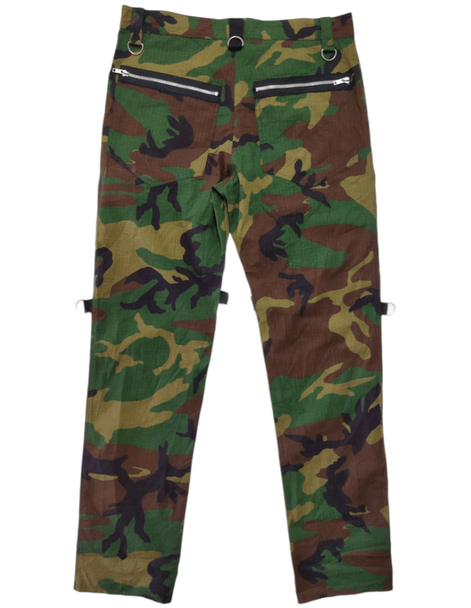 Vintage NINE DEEP Many Pockets Zipper Cargo Pants - Size 32 Size US 32 / EU 48 - 2 Thumbnail