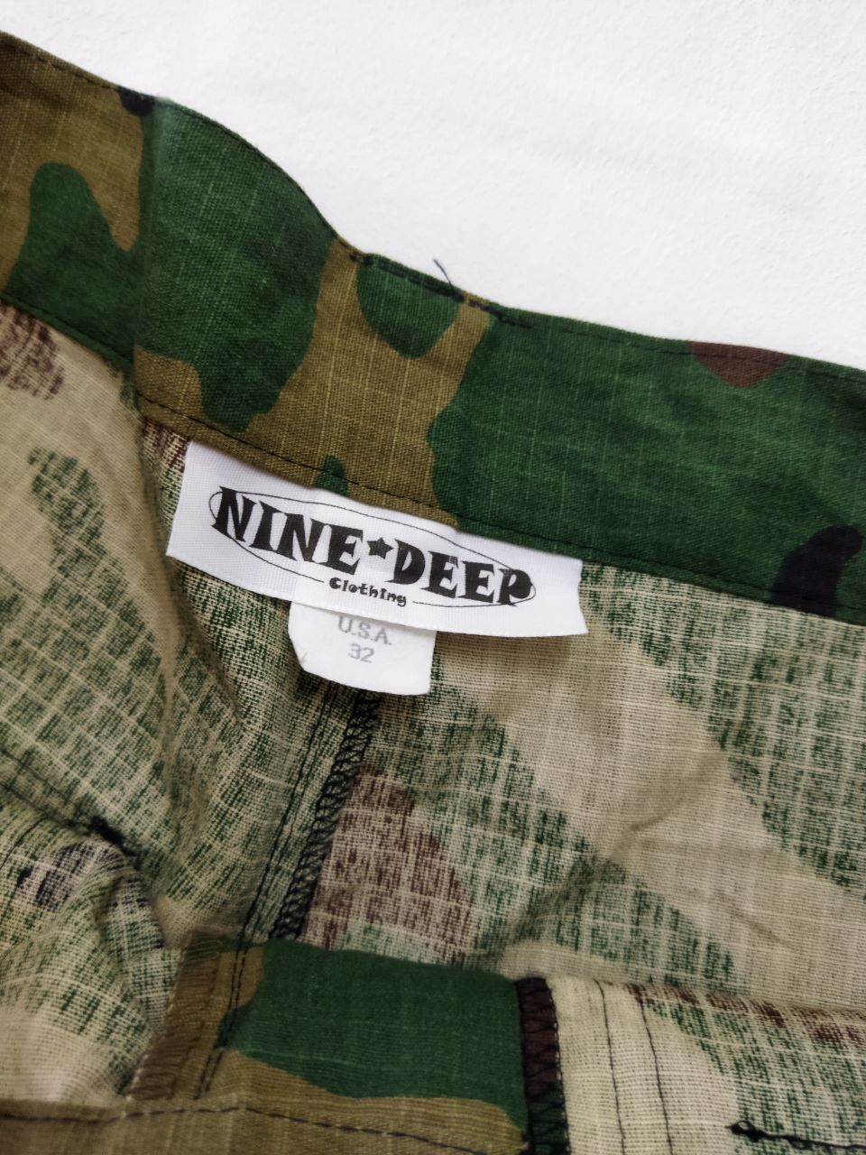 Vintage NINE DEEP Many Pockets Zipper Cargo Pants - Size 32 Size US 32 / EU 48 - 7 Thumbnail