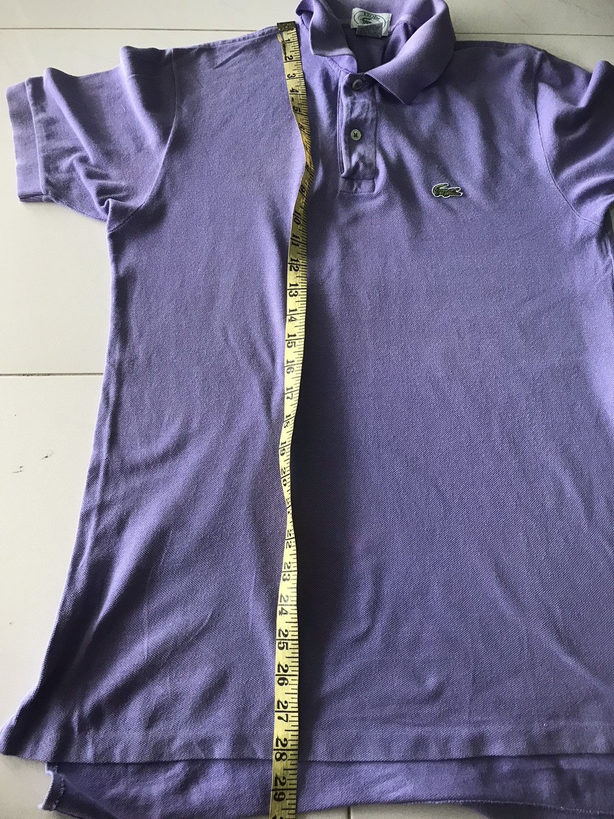 Lacoste Vintage Lacoste Collar Tee Size US M / EU 48-50 / 2 - 11 Thumbnail