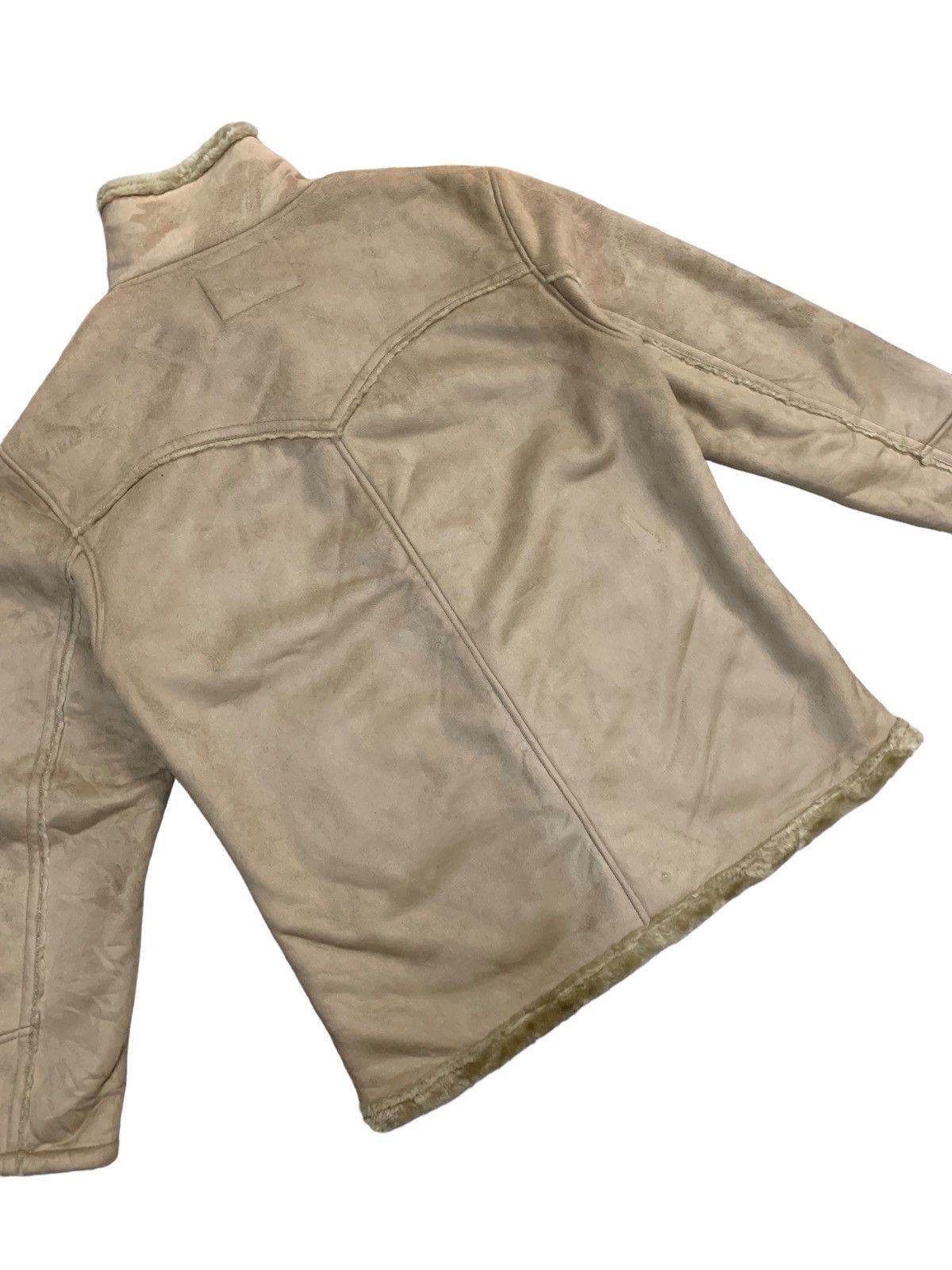 Designer × Kansai Yamamoto Kansai Jeans Sherpa Fur Collar Sherpa Jacket Size US L / EU 52-54 / 3 - 11 Thumbnail