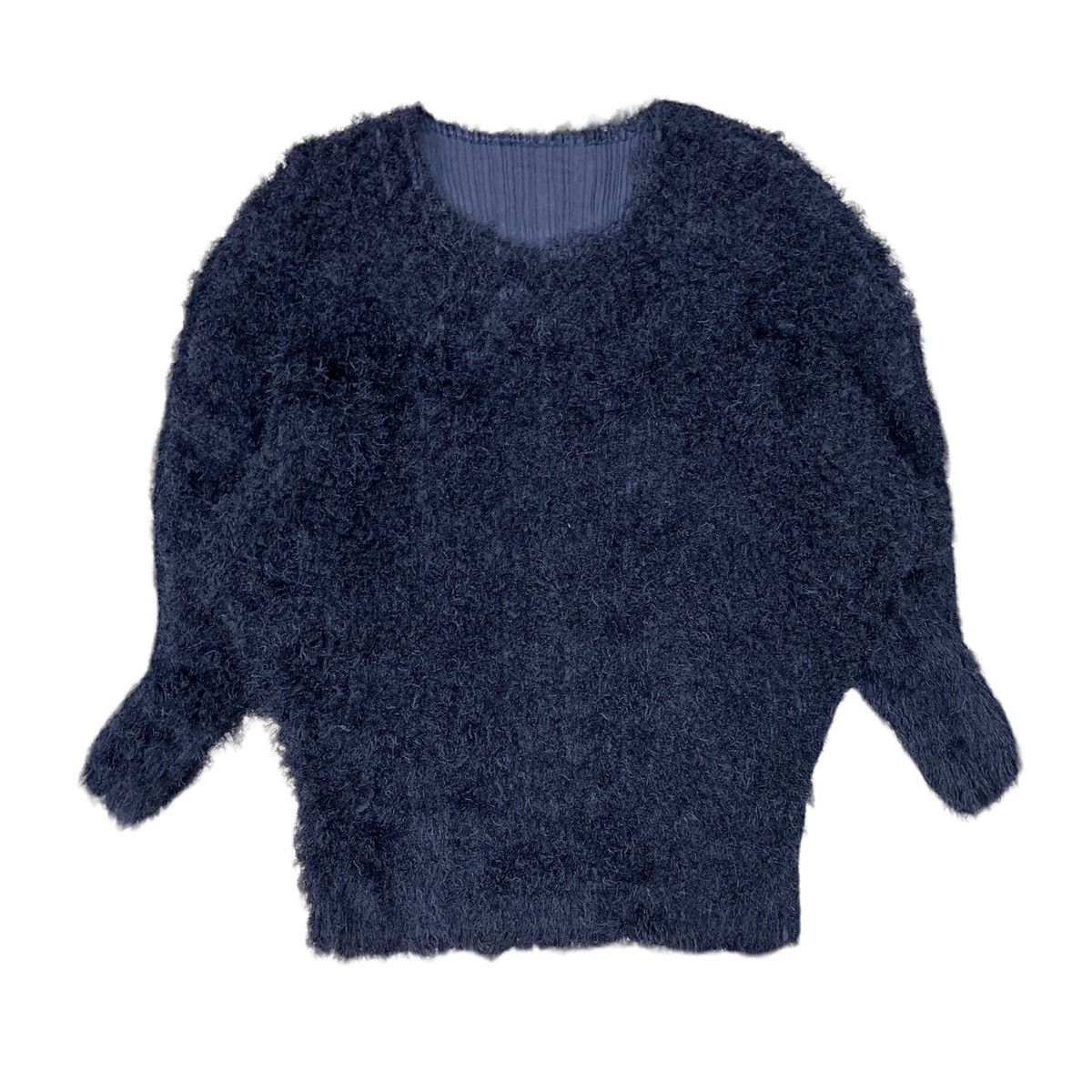 Issey Miyake × Pleats Please Issey Miyake × Tsumori Chisato Pleats Please Hairy Inside Out Sweater Size ONE SIZE - 1 Thumbnail