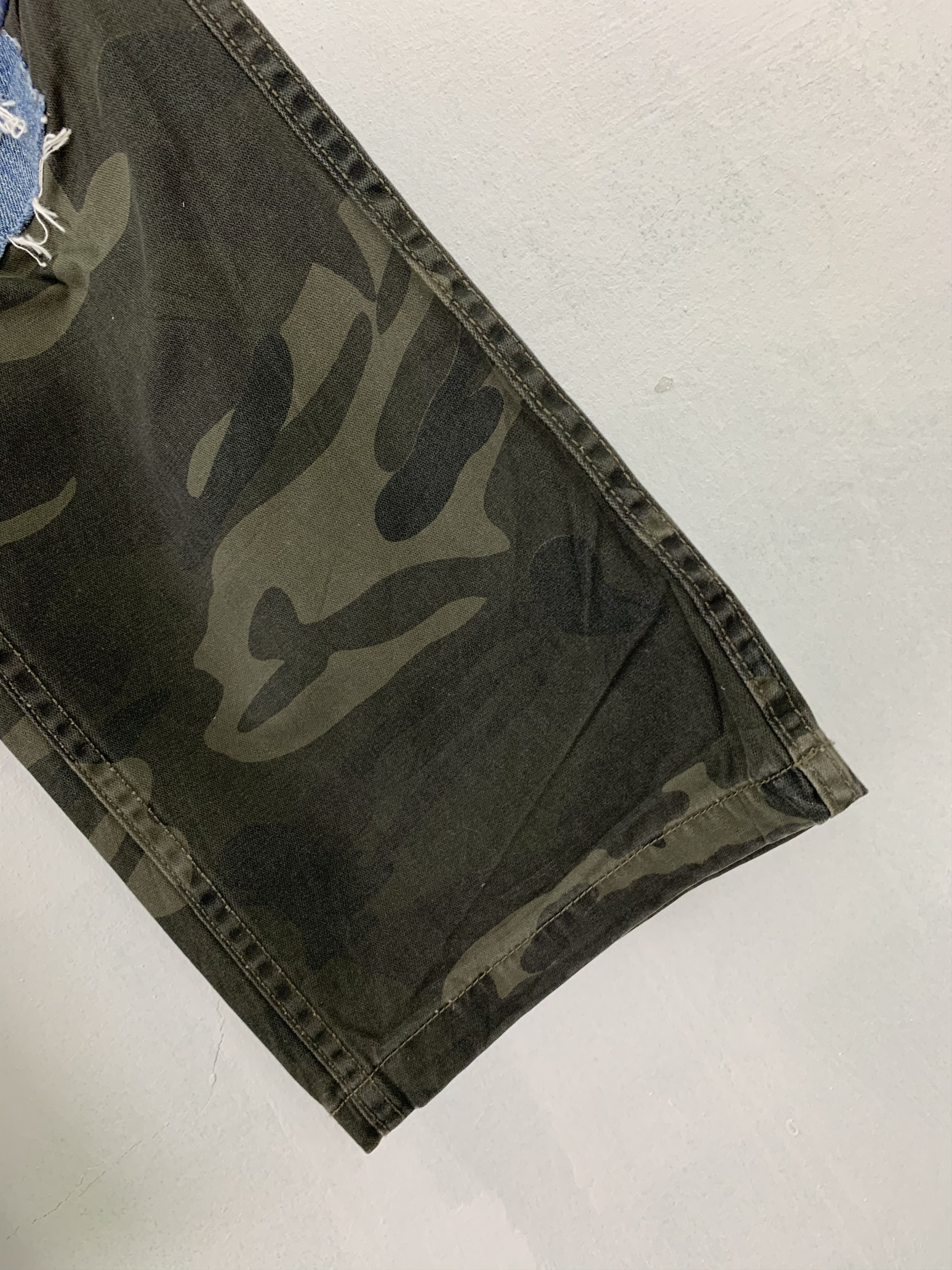 Japanese Brand Handcrafted Army Military Cargo Japanese Branded Double Knee Size US 31 - 10 Thumbnail