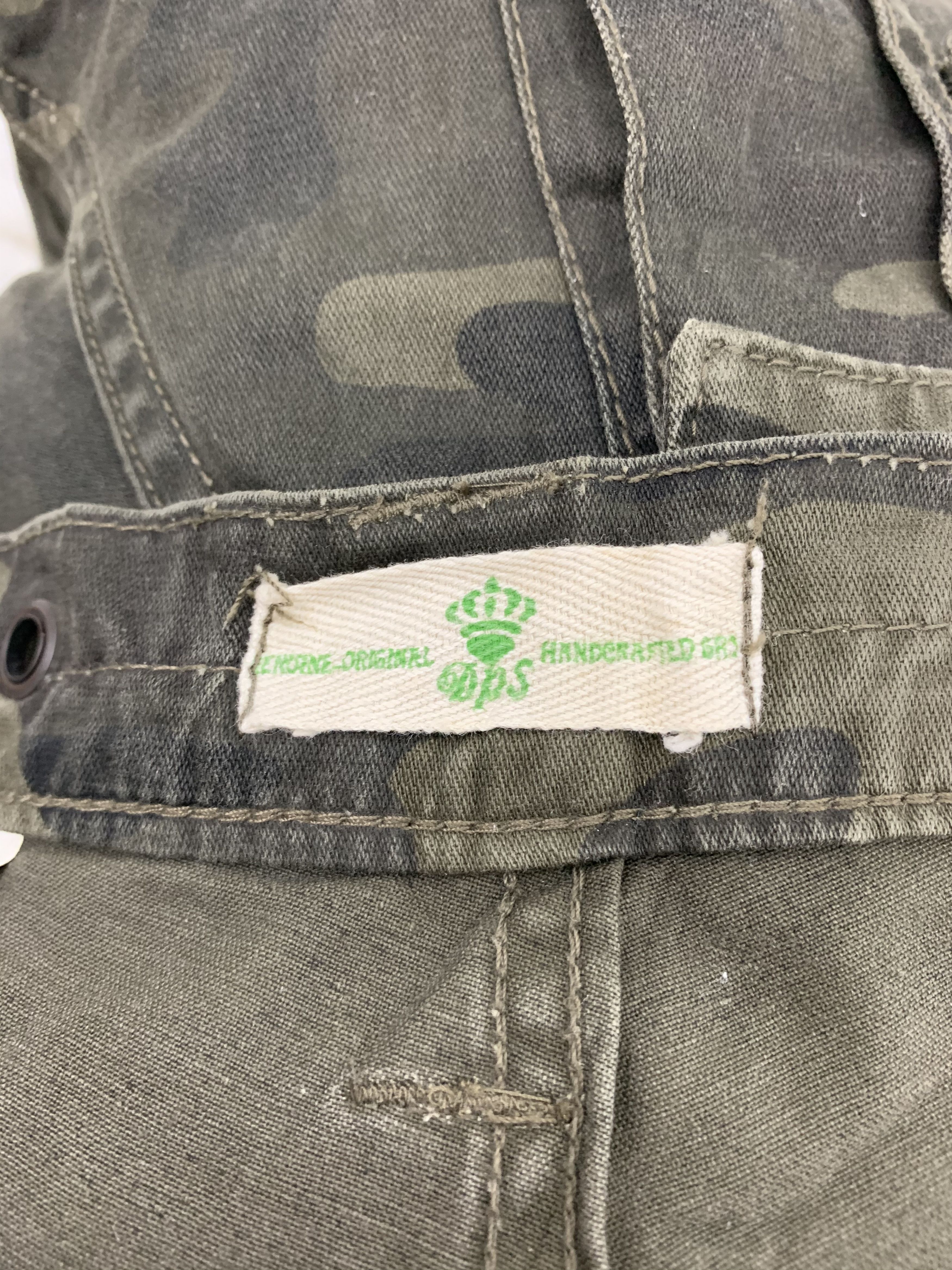 Japanese Brand Handcrafted Army Military Cargo Japanese Branded Double Knee Size US 31 - 19 Thumbnail