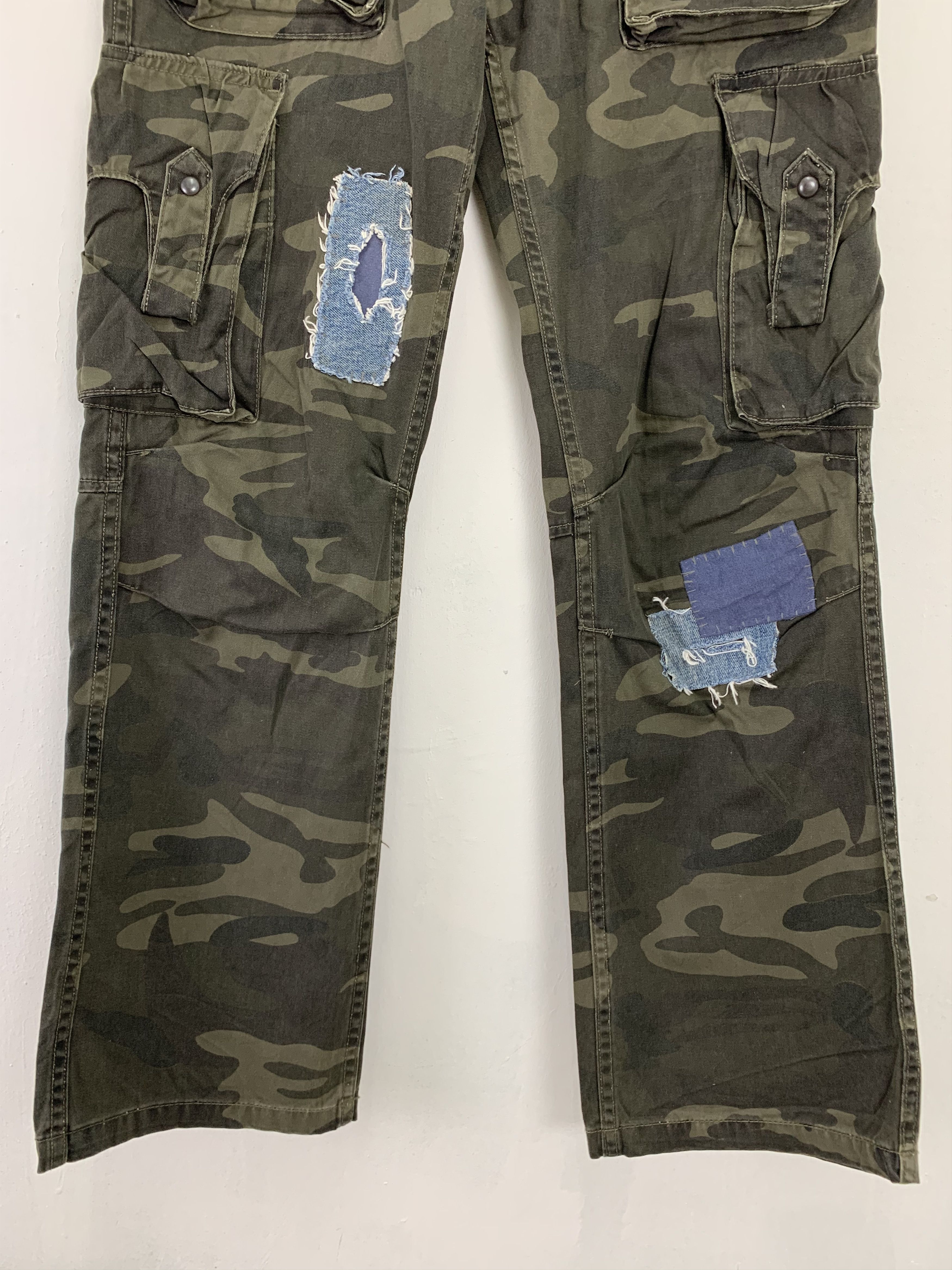 Japanese Brand Handcrafted Army Military Cargo Japanese Branded Double Knee Size US 31 - 5 Thumbnail