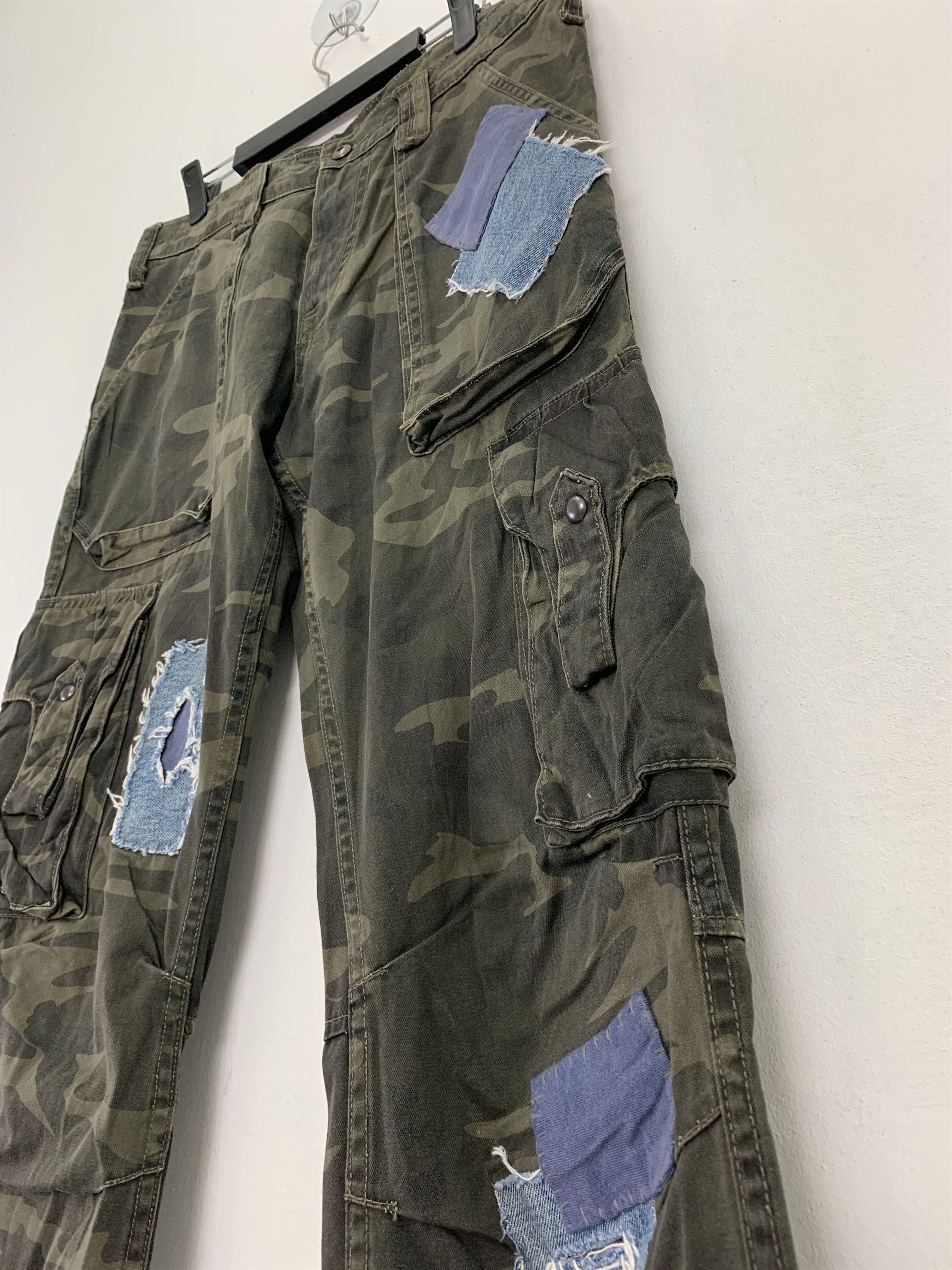 Japanese Brand Handcrafted Army Military Cargo Japanese Branded Double Knee Size US 31 - 7 Thumbnail