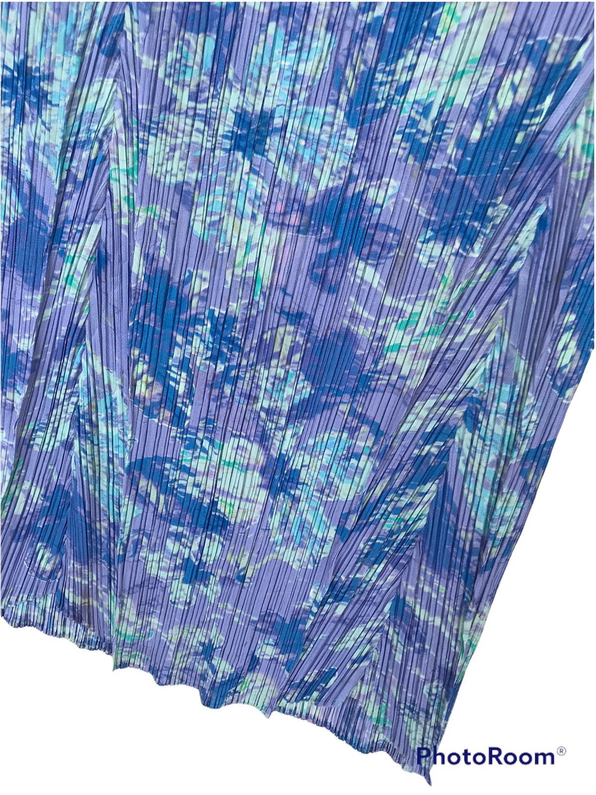 Pleats Please Issey Miyake 💥FinalDrop💥Vintage Issey Miyake Pleats Please Floral Skirt Size 30" / US 8 / IT 44 - 3 Thumbnail