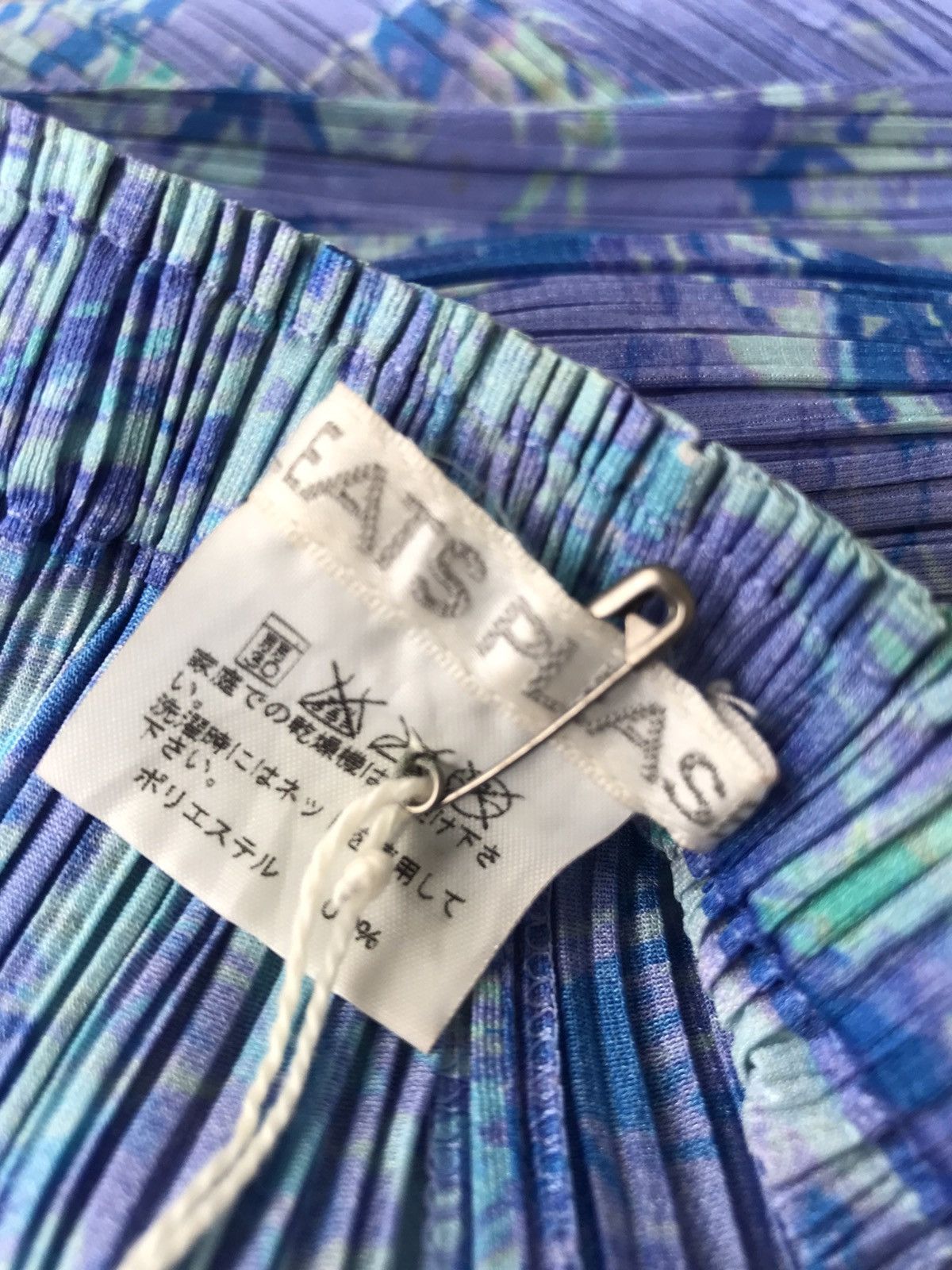 Pleats Please Issey Miyake 💥FinalDrop💥Vintage Issey Miyake Pleats Please Floral Skirt Size 30" / US 8 / IT 44 - 6 Thumbnail