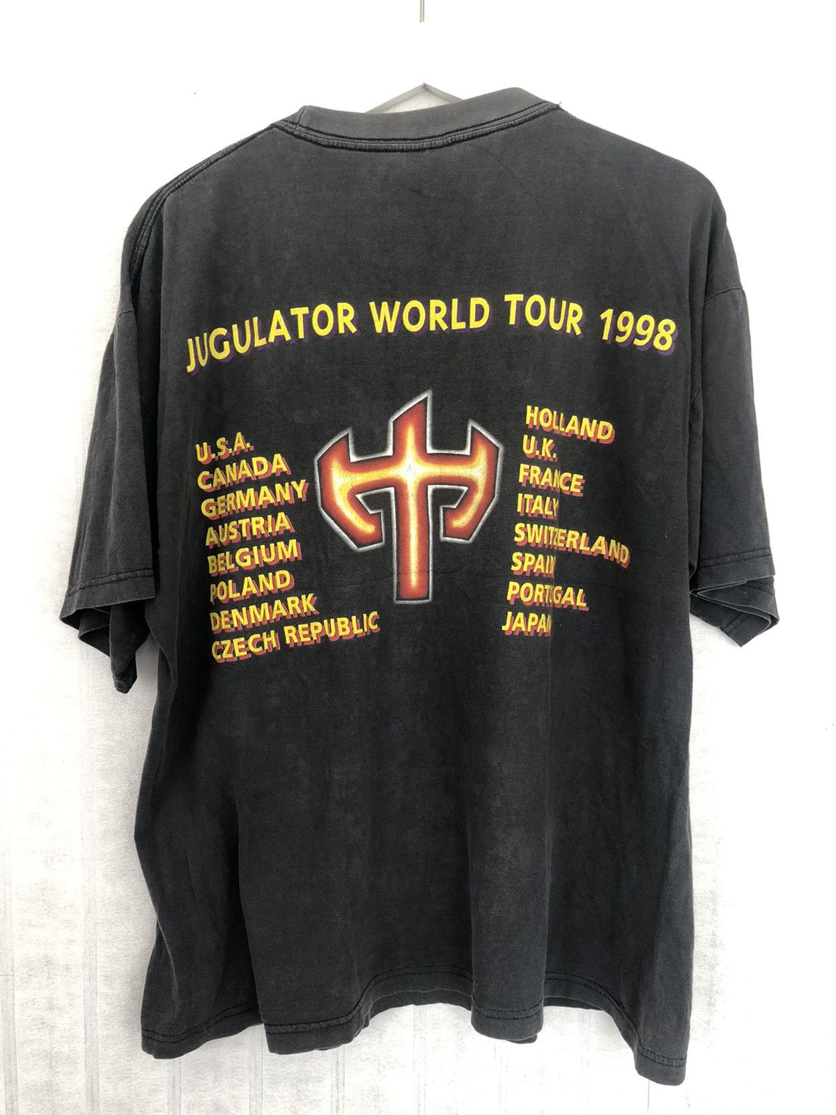 Band Tees JUDAS PRIEST tour 98 Size US L / EU 52-54 / 3 - 3 Thumbnail