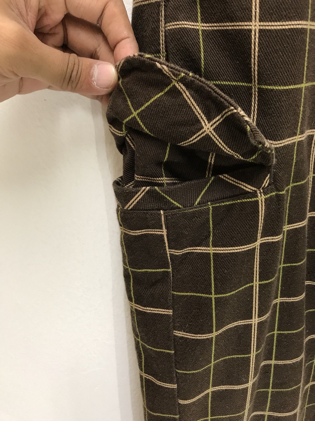 Japanese Brand Japan Brand PPFM Cargo Side Pocket Pant Plaid Regular Size US 28 / EU 44 - 4 Thumbnail
