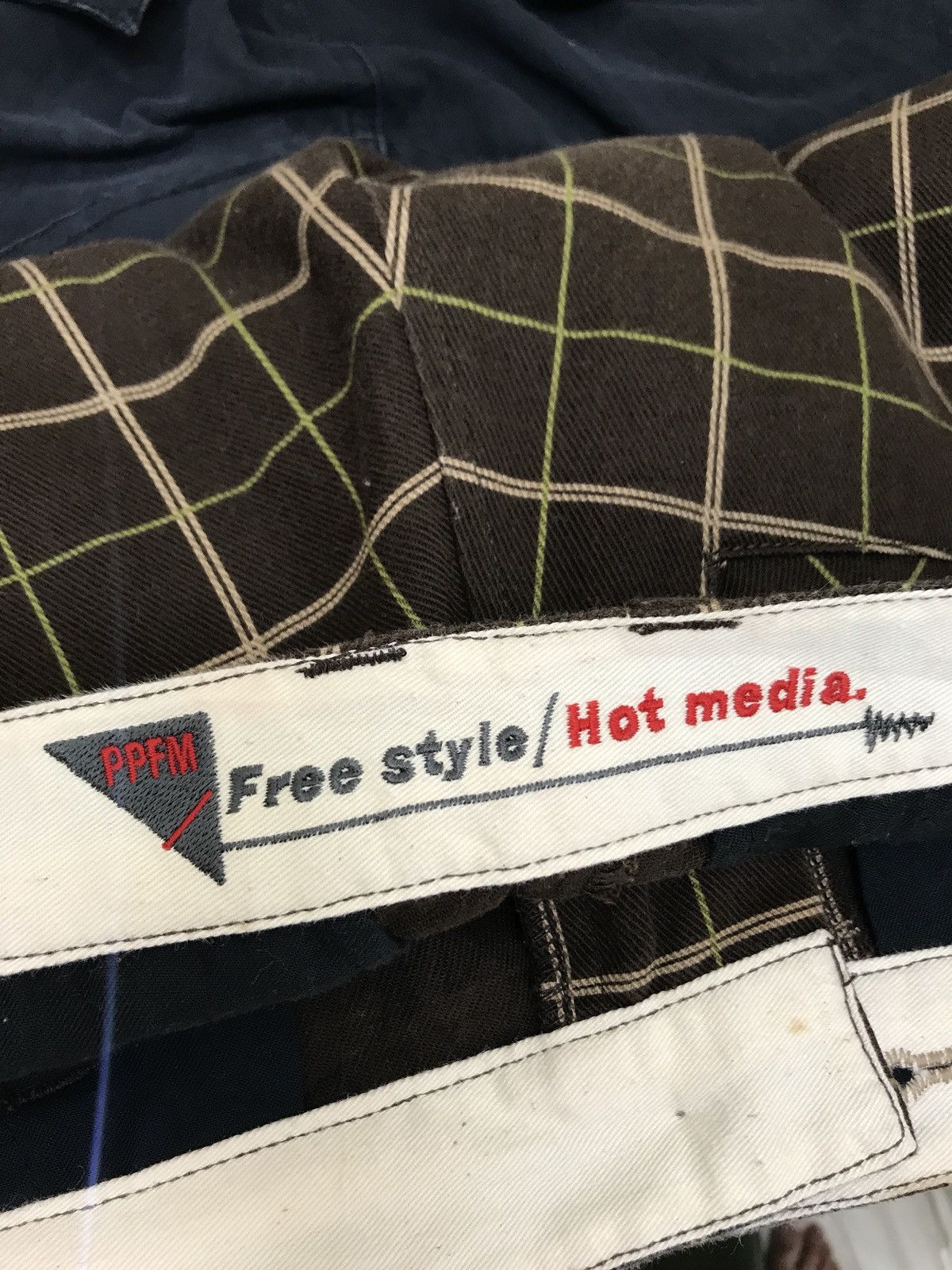 Japanese Brand Japan Brand PPFM Cargo Side Pocket Pant Plaid Regular Size US 28 / EU 44 - 9 Thumbnail