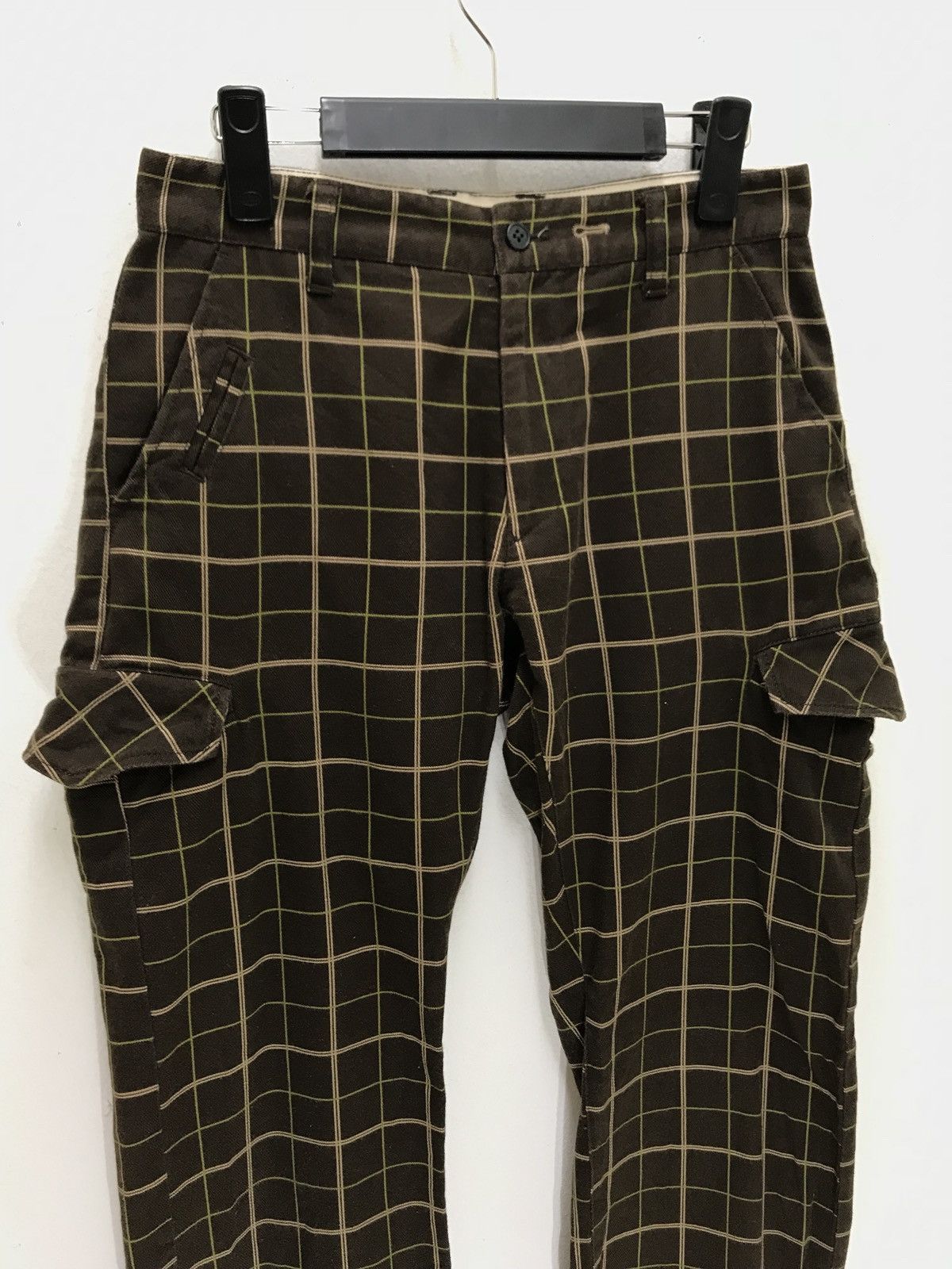 Japanese Brand Japan Brand PPFM Cargo Side Pocket Pant Plaid Regular Size US 28 / EU 44 - 3 Thumbnail