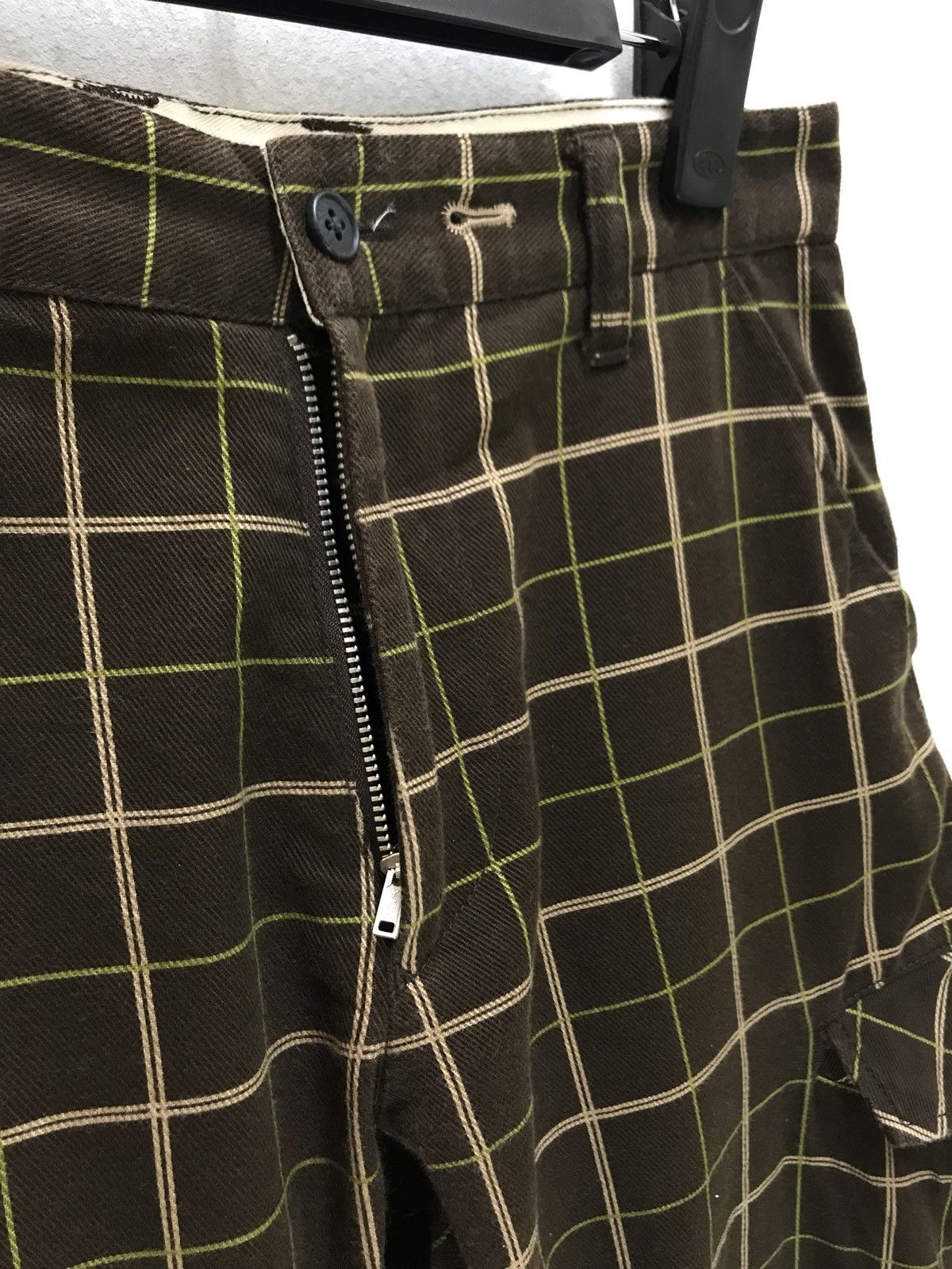 Japanese Brand Japan Brand PPFM Cargo Side Pocket Pant Plaid Regular Size US 28 / EU 44 - 5 Thumbnail