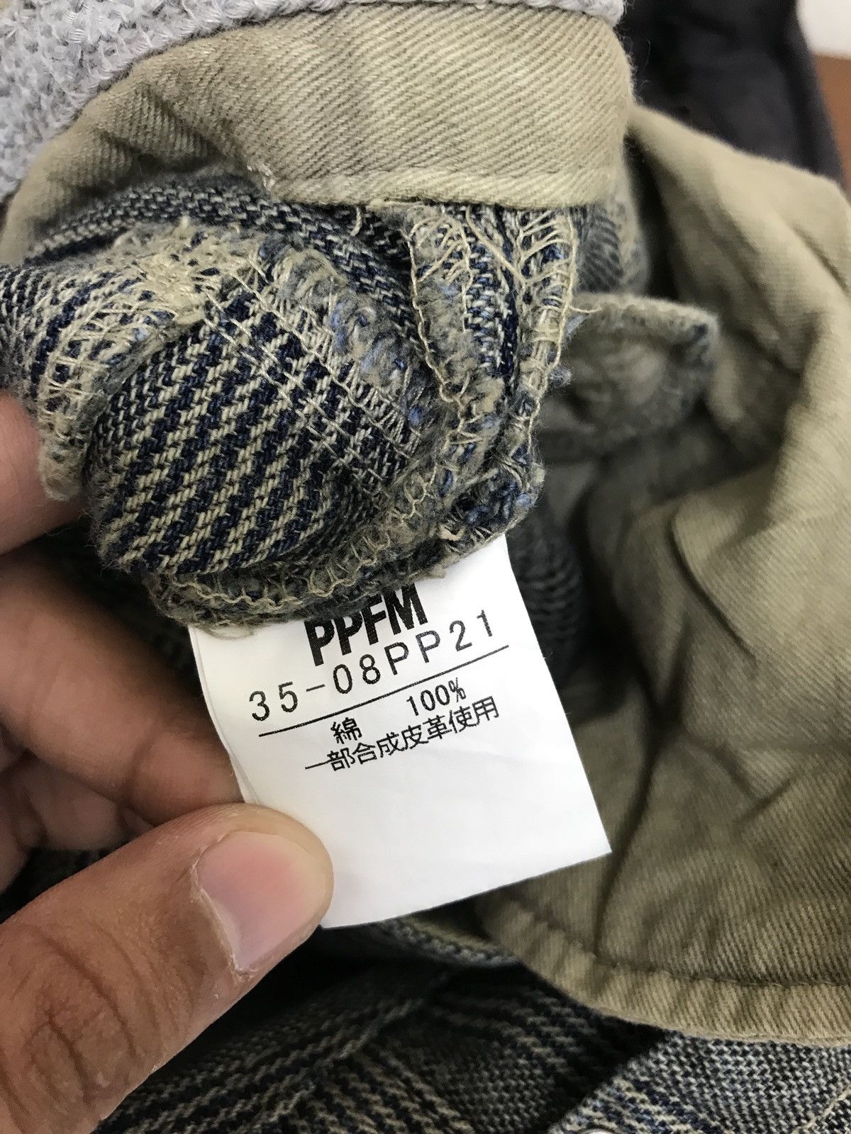 Japanese Brand Japan Brand PPFM Tartan Plaid Pant Multi Pockets Slim Size US 30 / EU 46 - 12 Thumbnail