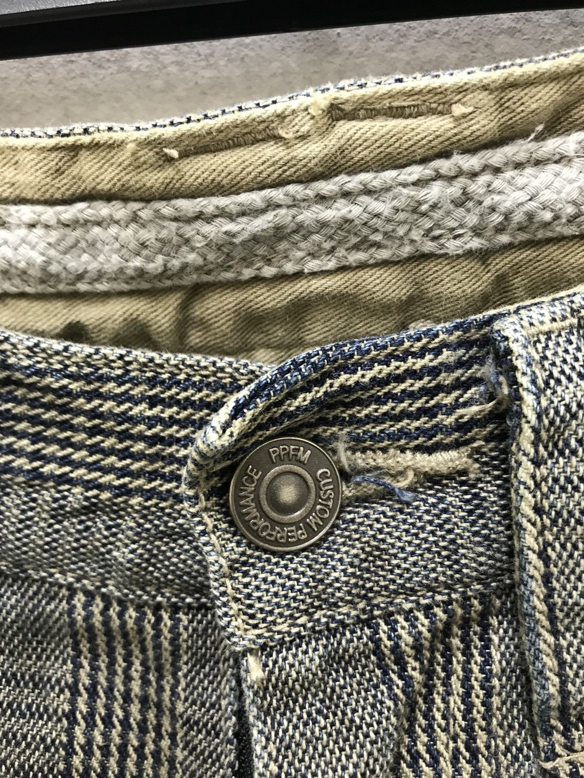 Japanese Brand Japan Brand PPFM Tartan Plaid Pant Multi Pockets Slim Size US 30 / EU 46 - 8 Thumbnail