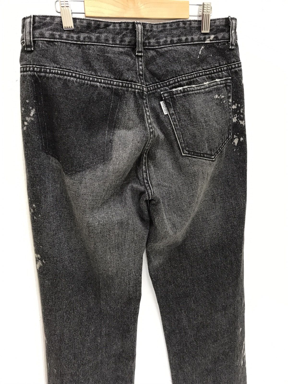 Japanese Brand Japan Brand Monsieur Nicole Acid Washed Patchwork Denim Size US 30 / EU 46 - 9 Thumbnail