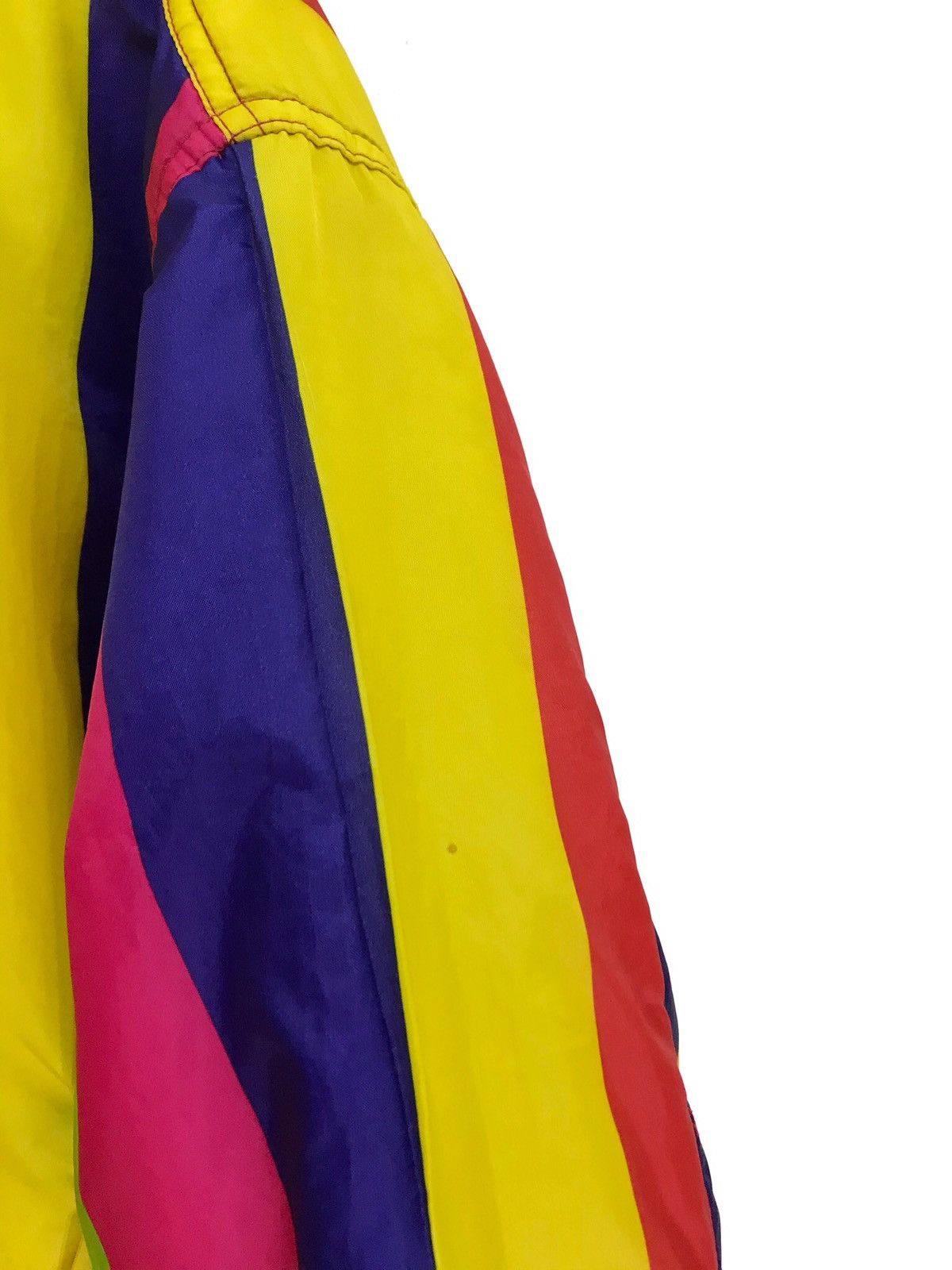 Kenzo ⚡Kenzo Jeans Multi Colourway Striped Padding Bomber Jacket Size US L / EU 52-54 / 3 - 5 Thumbnail