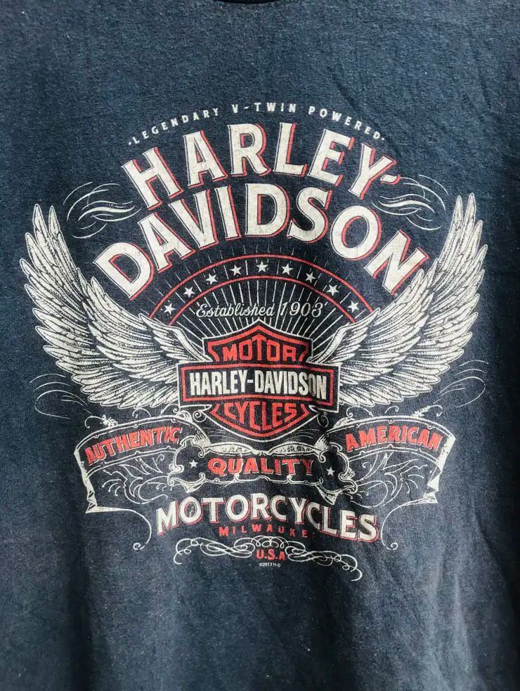 Harley Davidson × Vintage Vintage Harley Davidson Wing Motorcycle Designer Fashion Size US XL / EU 56 / 4 - 5 Thumbnail