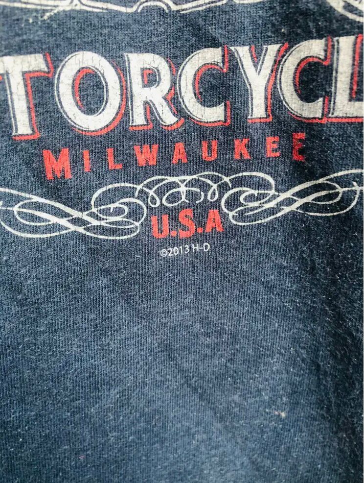 Harley Davidson × Vintage Vintage Harley Davidson Wing Motorcycle Designer Fashion Size US XL / EU 56 / 4 - 7 Thumbnail