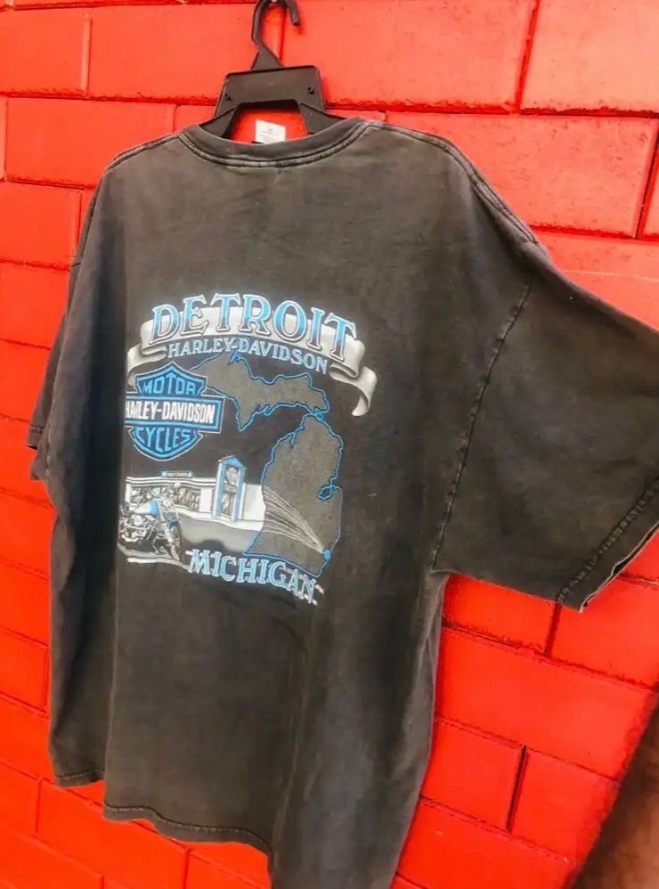 Harley Davidson × Vintage Vintage Harley Davidson Motorcycle Streetwear Fashion Style Size US XL / EU 56 / 4 - 3 Thumbnail