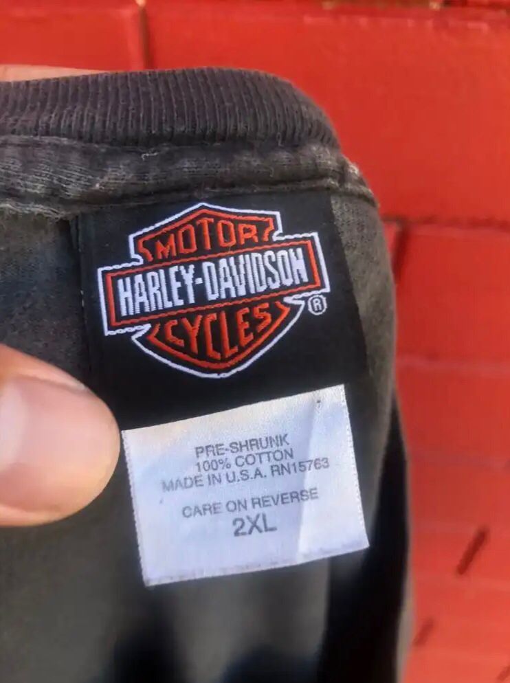 Harley Davidson × Vintage Vintage Harley Davidson Motorcycle Streetwear Fashion Style Size US XL / EU 56 / 4 - 10 Thumbnail