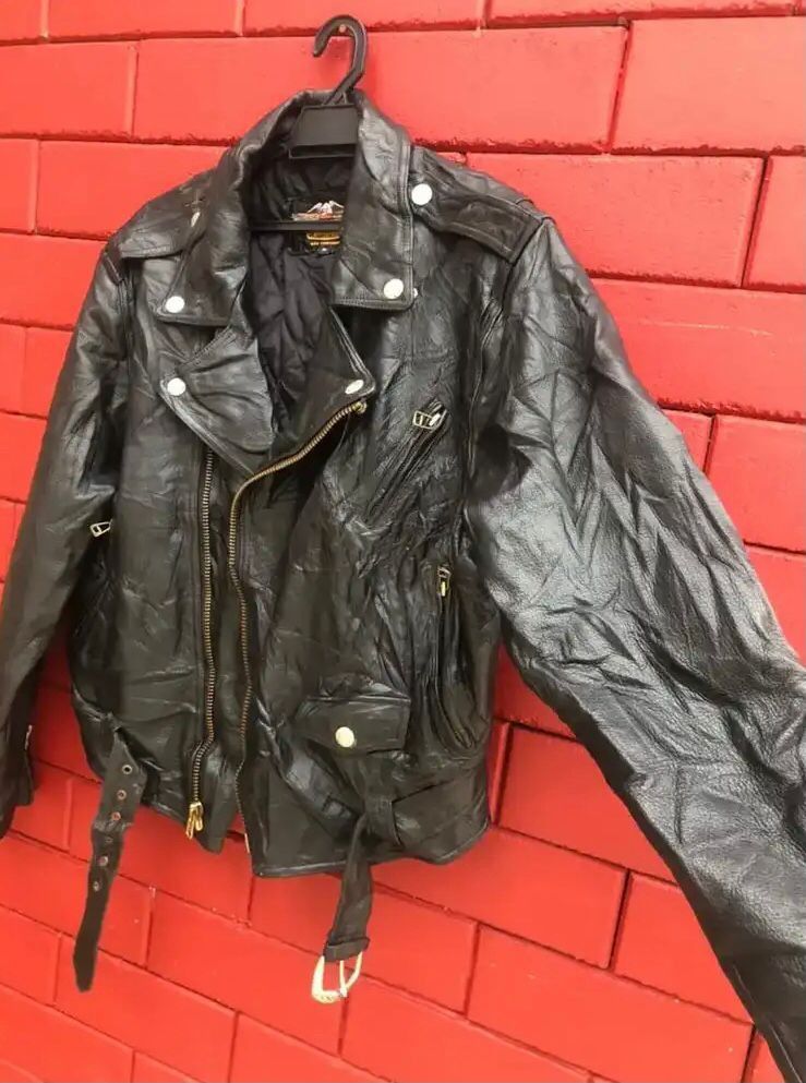 Harley Davidson × Vintage Vintage Harley Davidson Leather Jacket Motorcycle Fashion Size US L / EU 52-54 / 3 - 6 Thumbnail