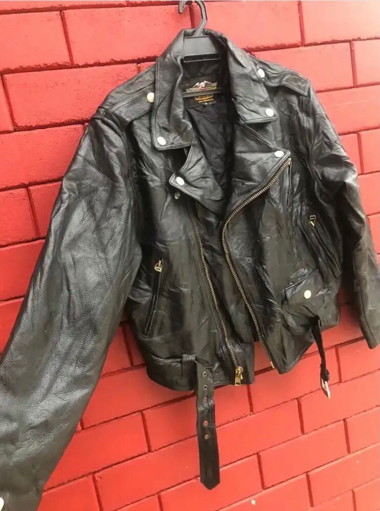 Harley Davidson × Vintage Vintage Harley Davidson Leather Jacket Motorcycle Fashion Size US L / EU 52-54 / 3 - 5 Thumbnail