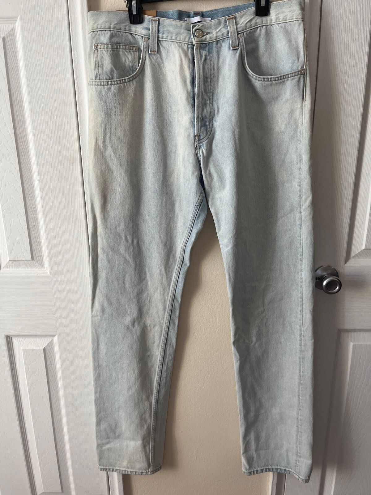 Pre-owned Helmut Lang Masc Hi Straight Jeans In Blue