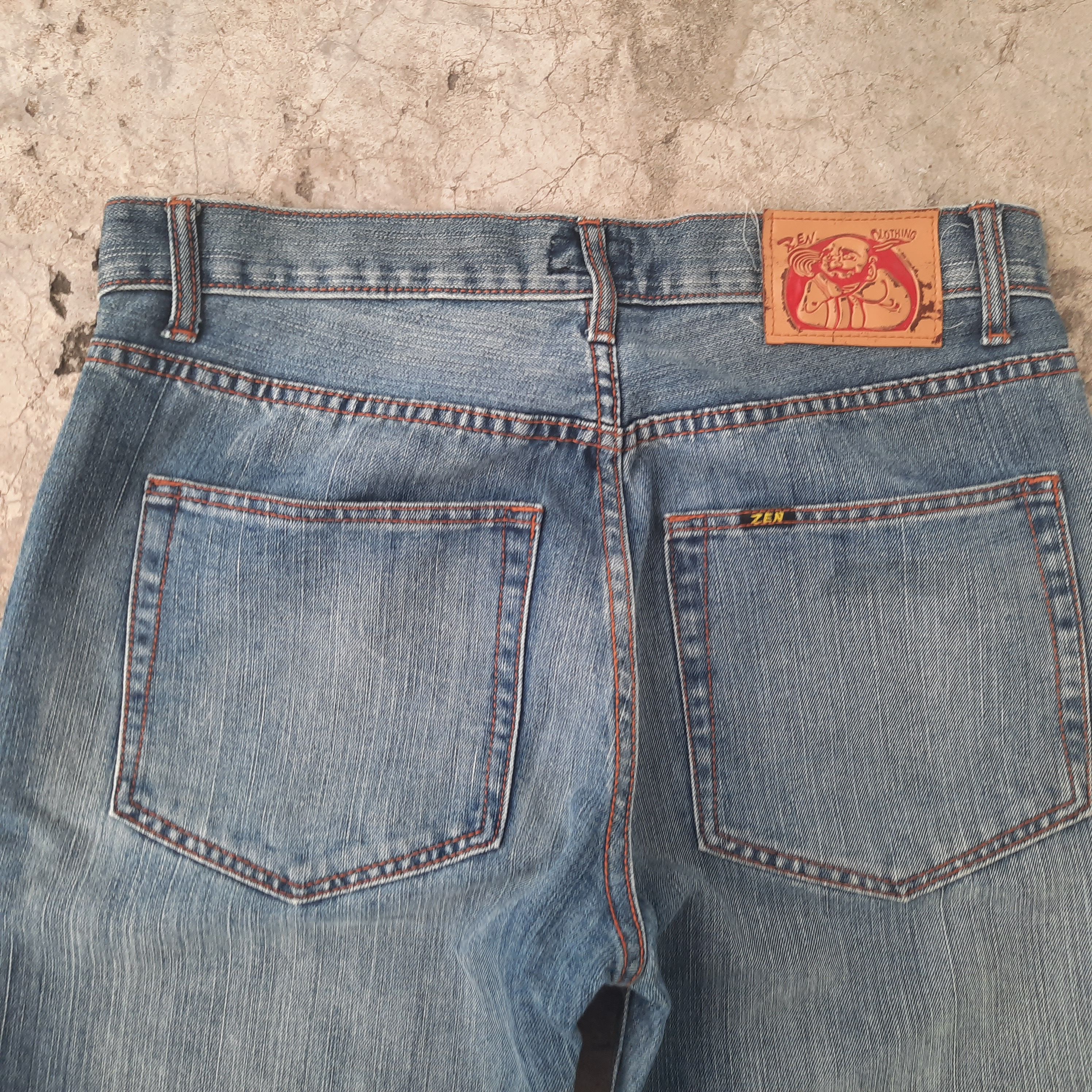 Japanese Brand Japanese Brand koi Fish Painted Denim Size US 34 / EU 50 - 5 Thumbnail