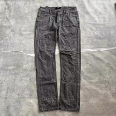 Raf Simons Distressed Jeans | Grailed